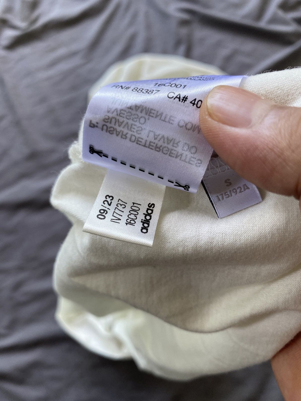 Adidas × Yohji Yamamoto Adidas x Y3 Yohji Yamamoto Graphic tee Size US S / EU 44-46 / 1 - 5 Thumbnail
