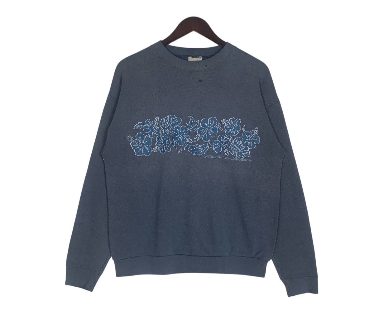 Vintage Vintage TULTEX Floral StreetWear SurfStyle Sweatshirt Size US M / EU 48-50 / 2 - 1 Thumbnail