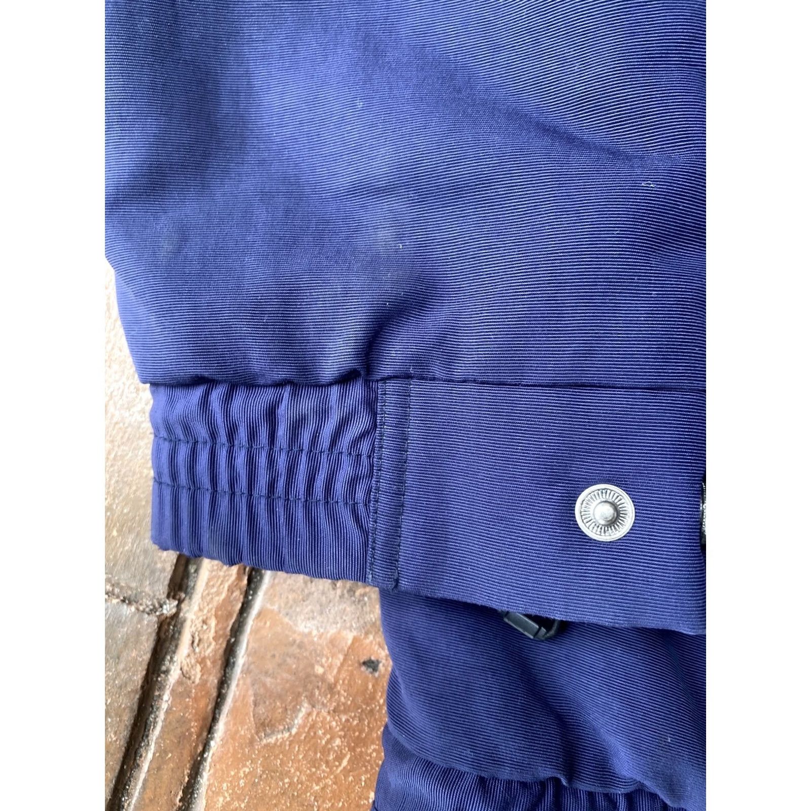 Carhartt VINTAGE Carhartt Full Zip Fleece Lined Coat Jacket Mens XL Navy Blue 90s Bomber Jacket Size US XL / EU 56 / 4 - 4 Thumbnail