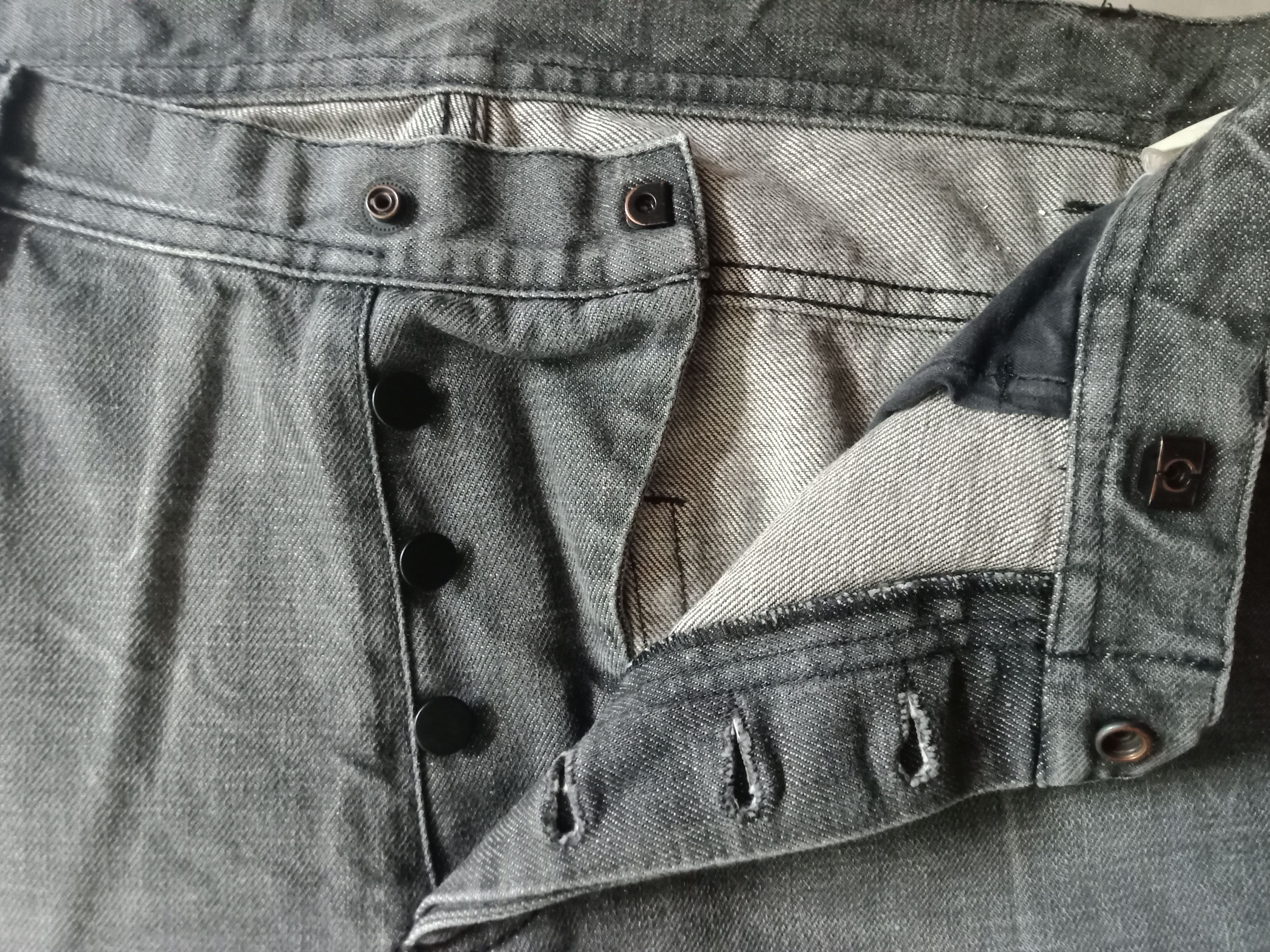 Nicolas Andreas Taralis Rare!! Nicholas Andreas Taralis grey denim Size US 27 - 6 Thumbnail
