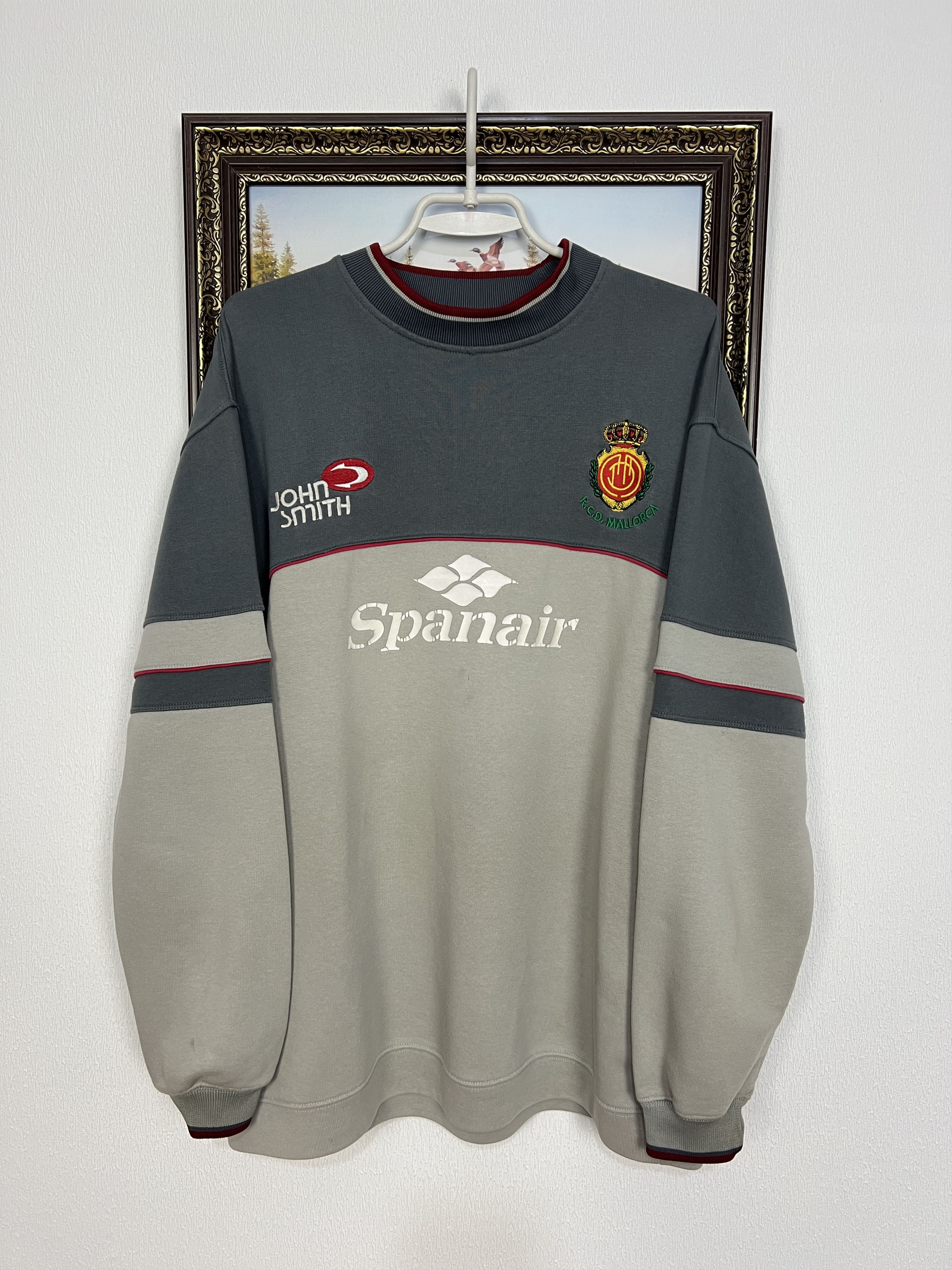 Mallorca Football Sweatshirt Soccer Track Top Crewneck