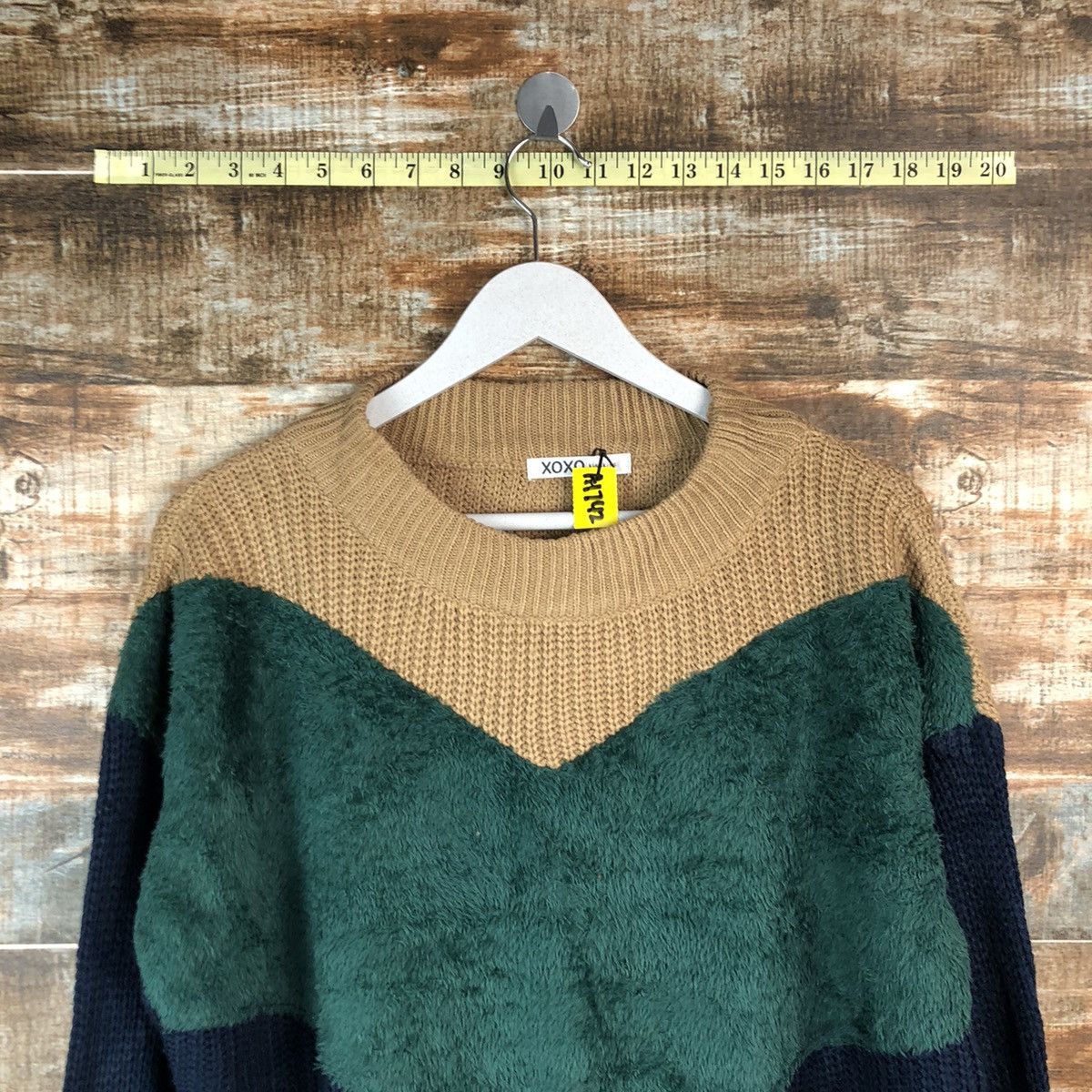 Japanese Brand Xoxo kiskis Brown Knitwear sweatshirt #A1742 Size M / US 6-8 / IT 42-44 - 4 Thumbnail