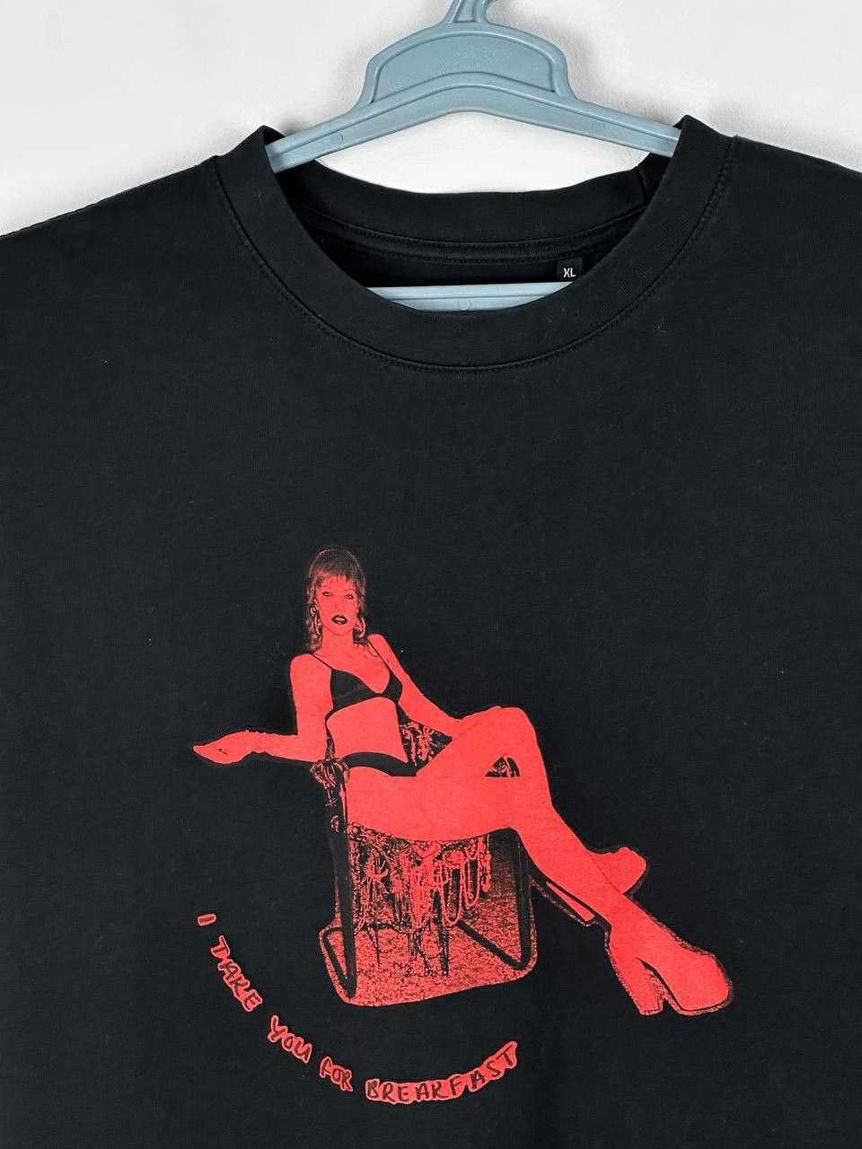 Japanese Brand Hysteric Style Nacked Girl Jess Giynne Artist T Shirt Size US XL / EU 56 / 4 - 4 Thumbnail