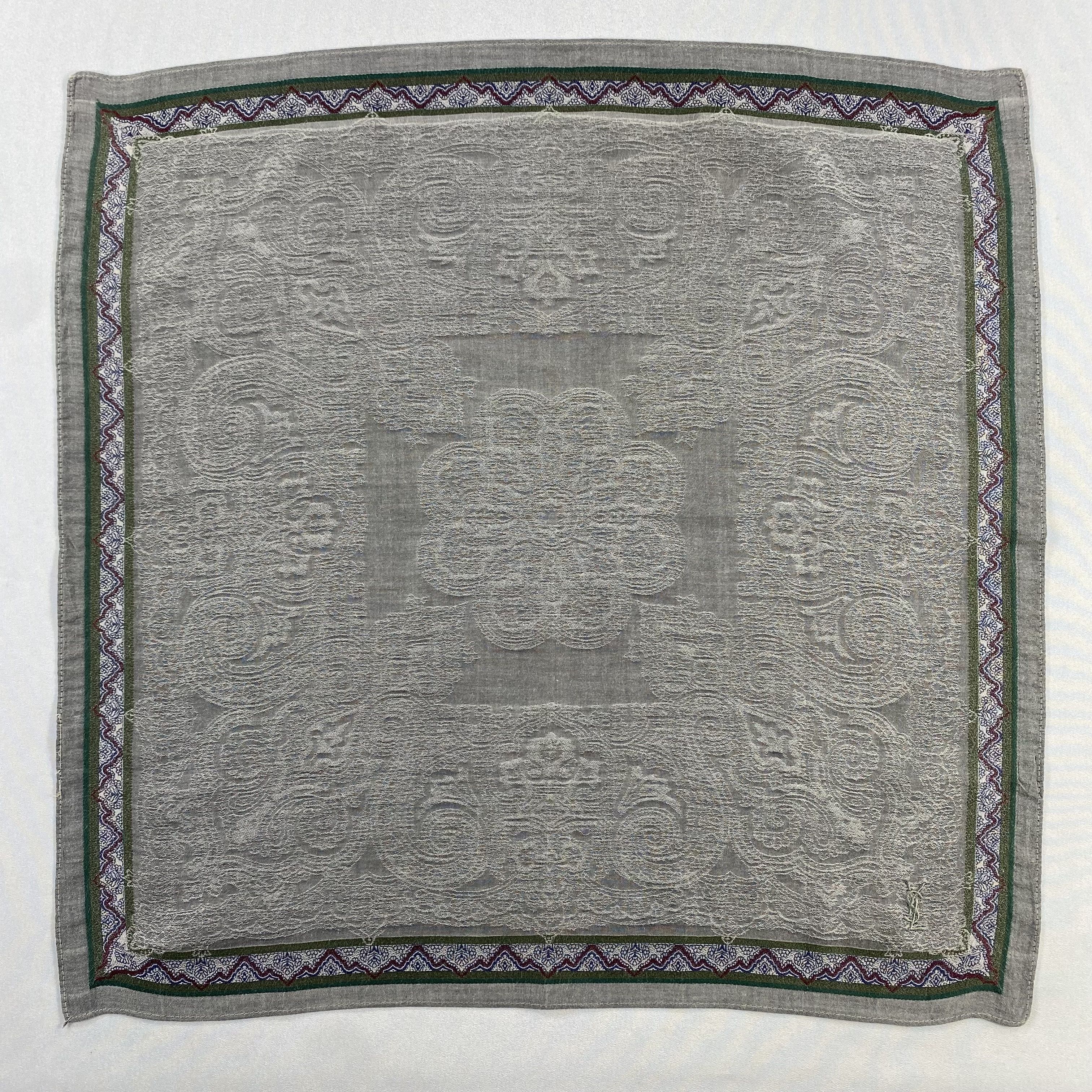 Vintage Yves Saint Laurent Neckerchief / Handkerchief-P1902 Size ONE SIZE - 1 Thumbnail