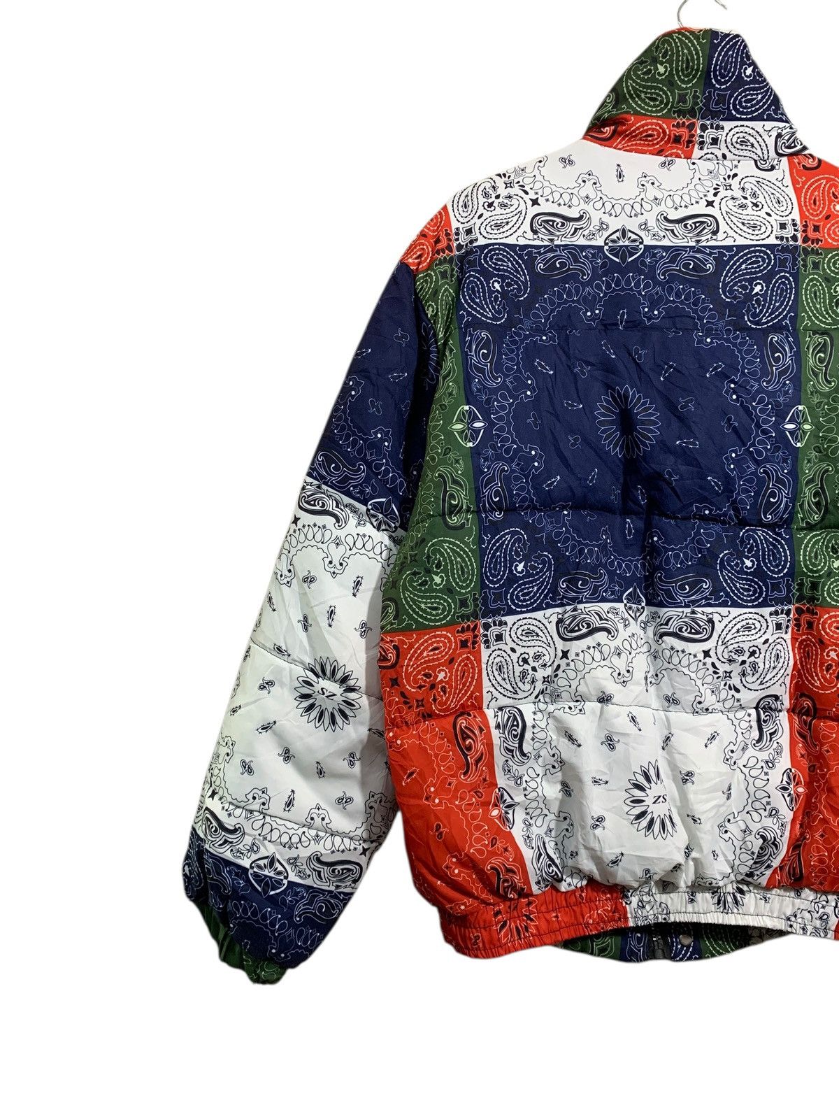 Japanese Brand 🔥UABONI PARIS BANDANA PUFFER JACKETS Size US M / EU 48-50 / 2 - 5 Thumbnail