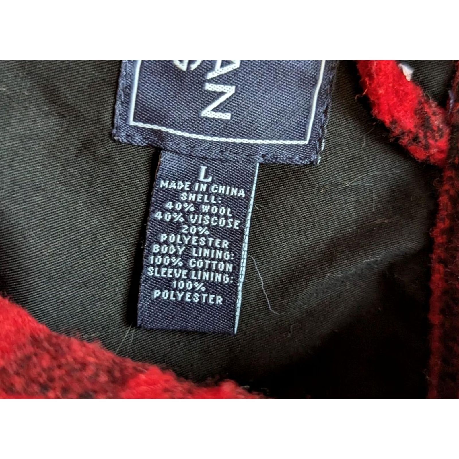 Vintage VINTAGE American Living by Ralph Lauren Buffalo Plaid Jacket Wool Wool Blend Coat Men L Red Buffalo Plaid Hunting Jacket Size US L / EU 52-54 / 3 - 5 Thumbnail