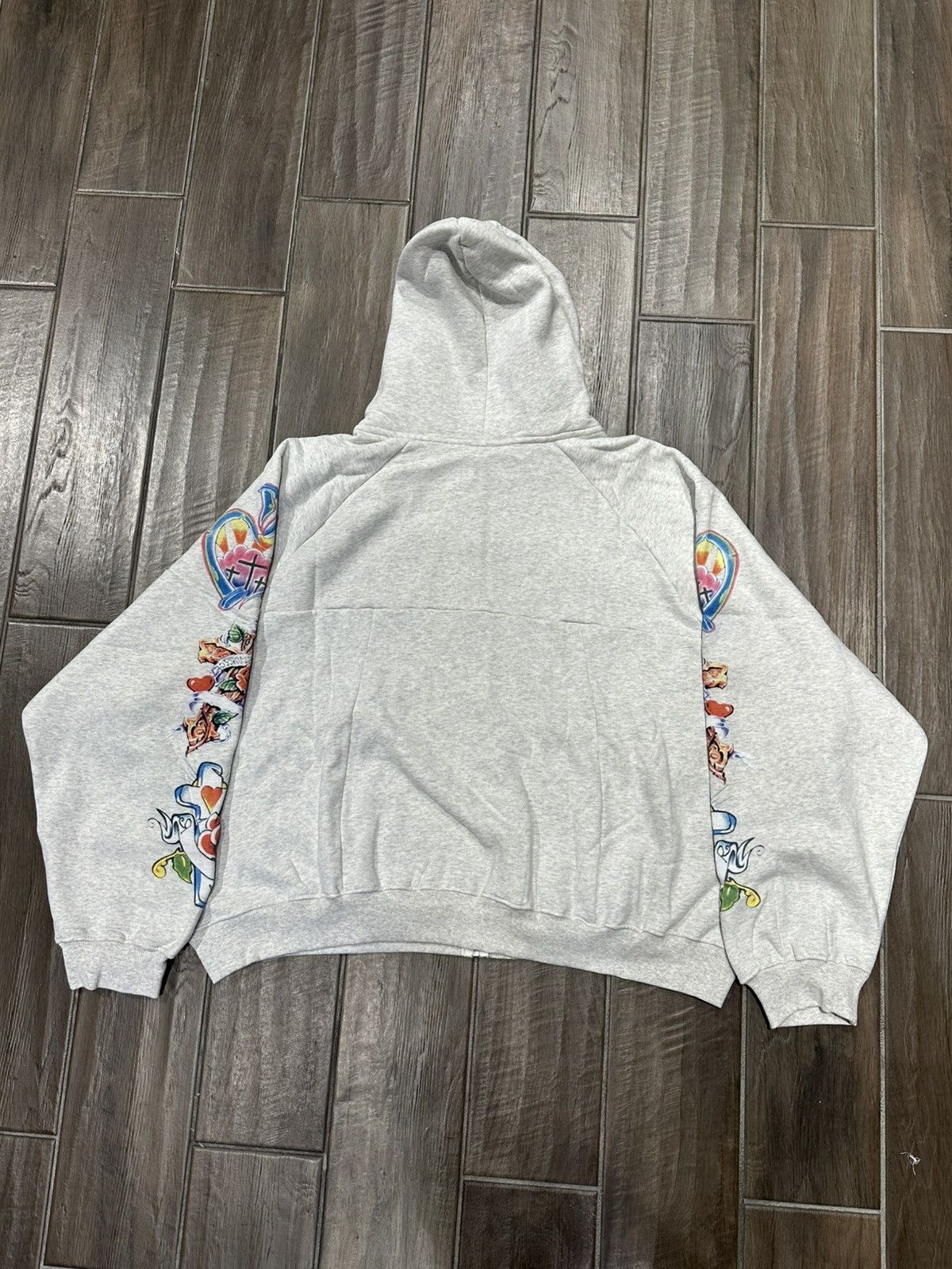 Other Righteous Risen King Zip Up Hoodie Grey Size US XL / EU 56 / 4 - 2 Thumbnail