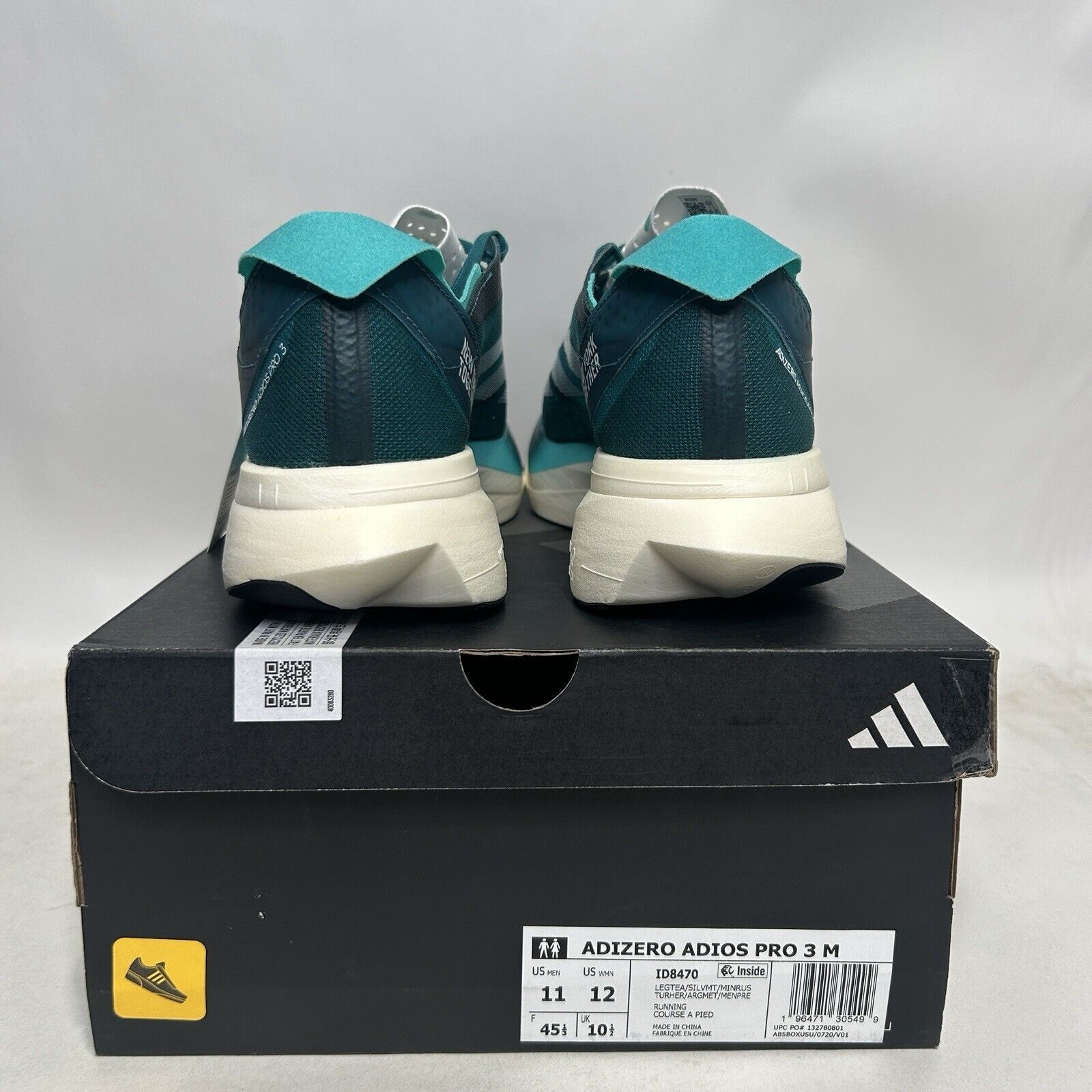 Adidas Adidas Shoes Adizero Adios Pro 3 “Legacy Teal” 2024 Size US 11 / EU 44 - 4 Thumbnail