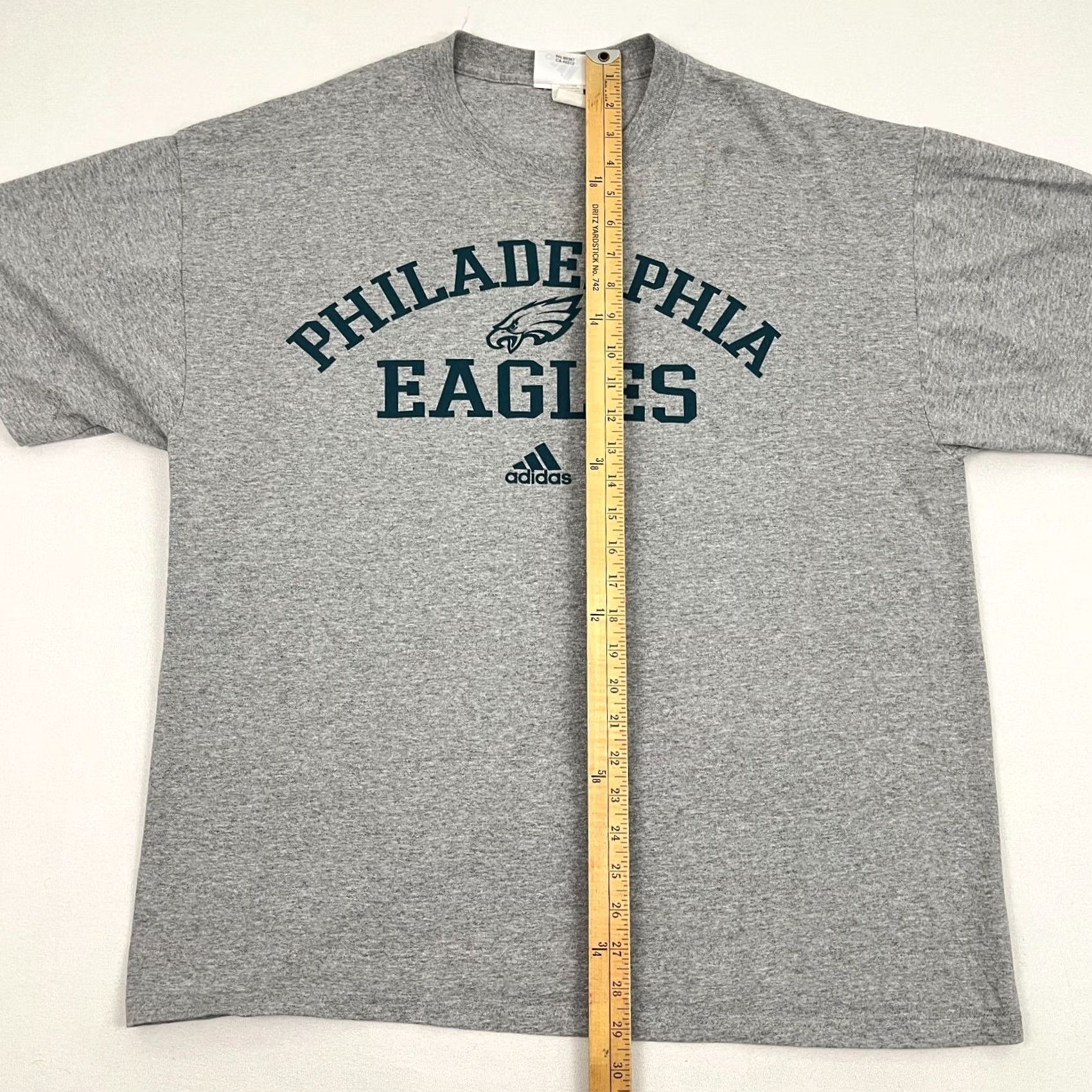 Adidas Y2K Philadelphia Eagles Shirt Adidas Graphic Retro Football Workout Mens XL Gray Shirt Size US XL / EU 56 / 4 - 5 Thumbnail