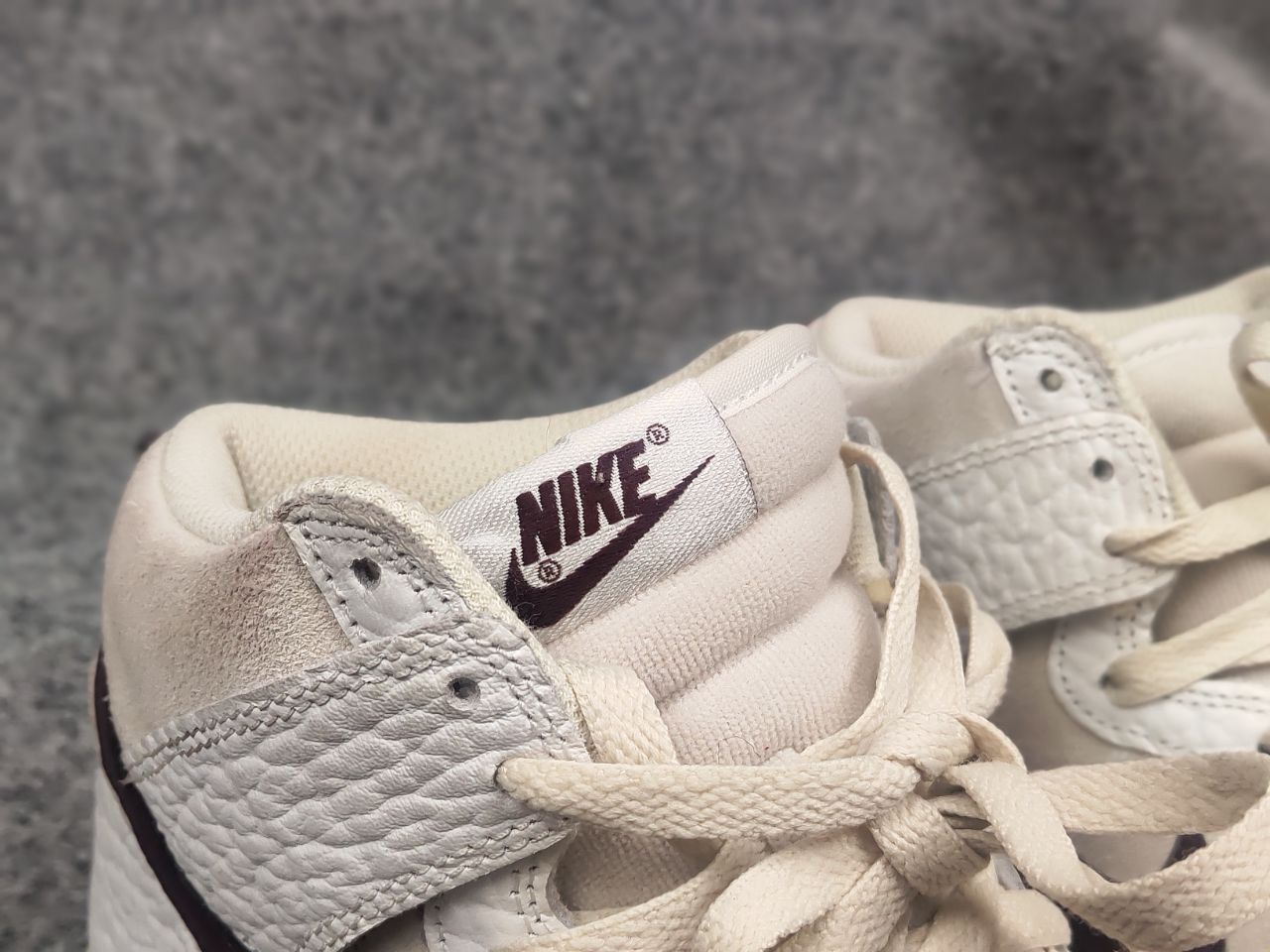 Nike Nike Dunk High Light Orewood Brown Women's Leather Sneakers Size US 8.5 / IT 38.5 - 20 Thumbnail
