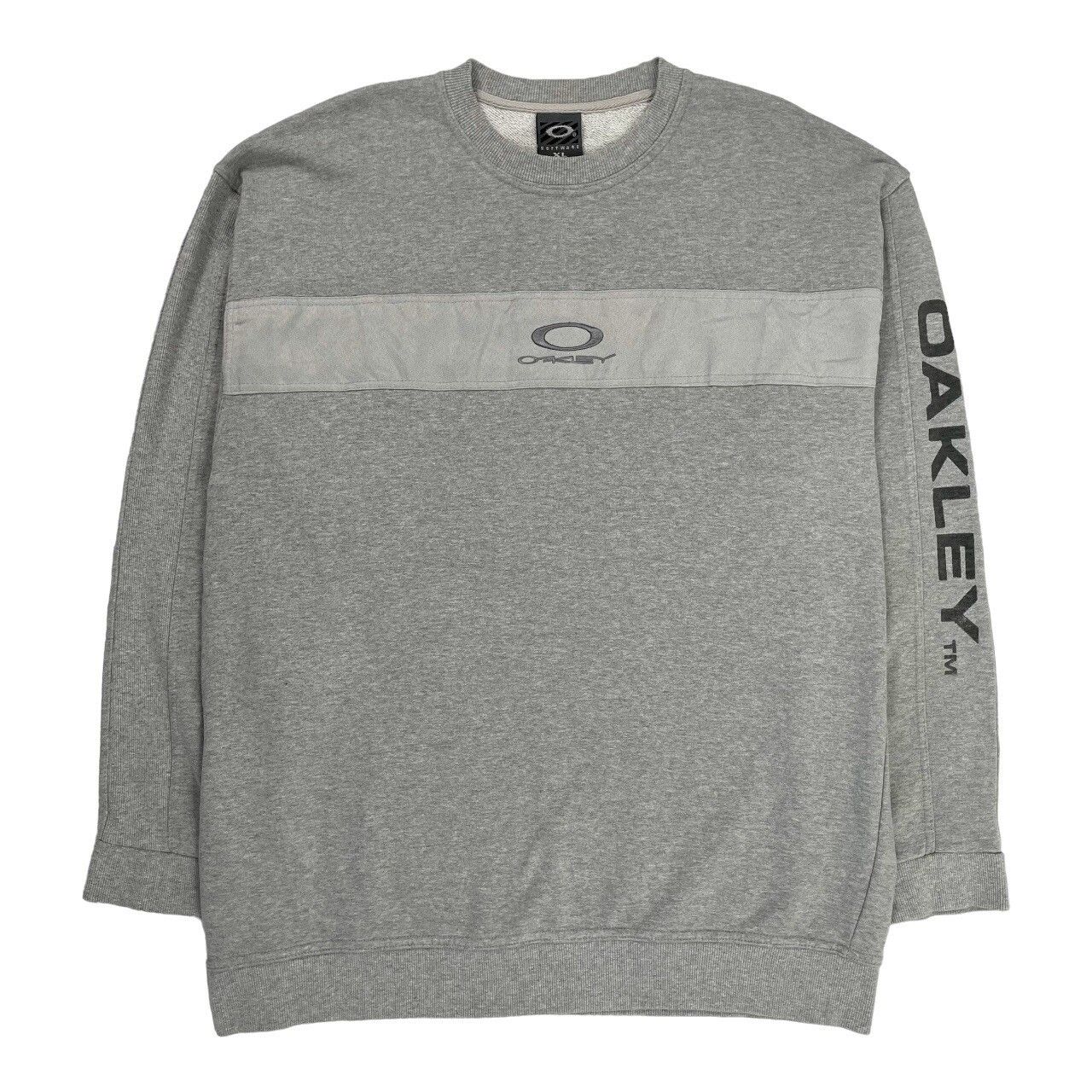 Oakley Vintage Oakley Software Sweatshirt Spell Out Logo Sweater XL Size US XL / EU 56 / 4 - 1 Thumbnail