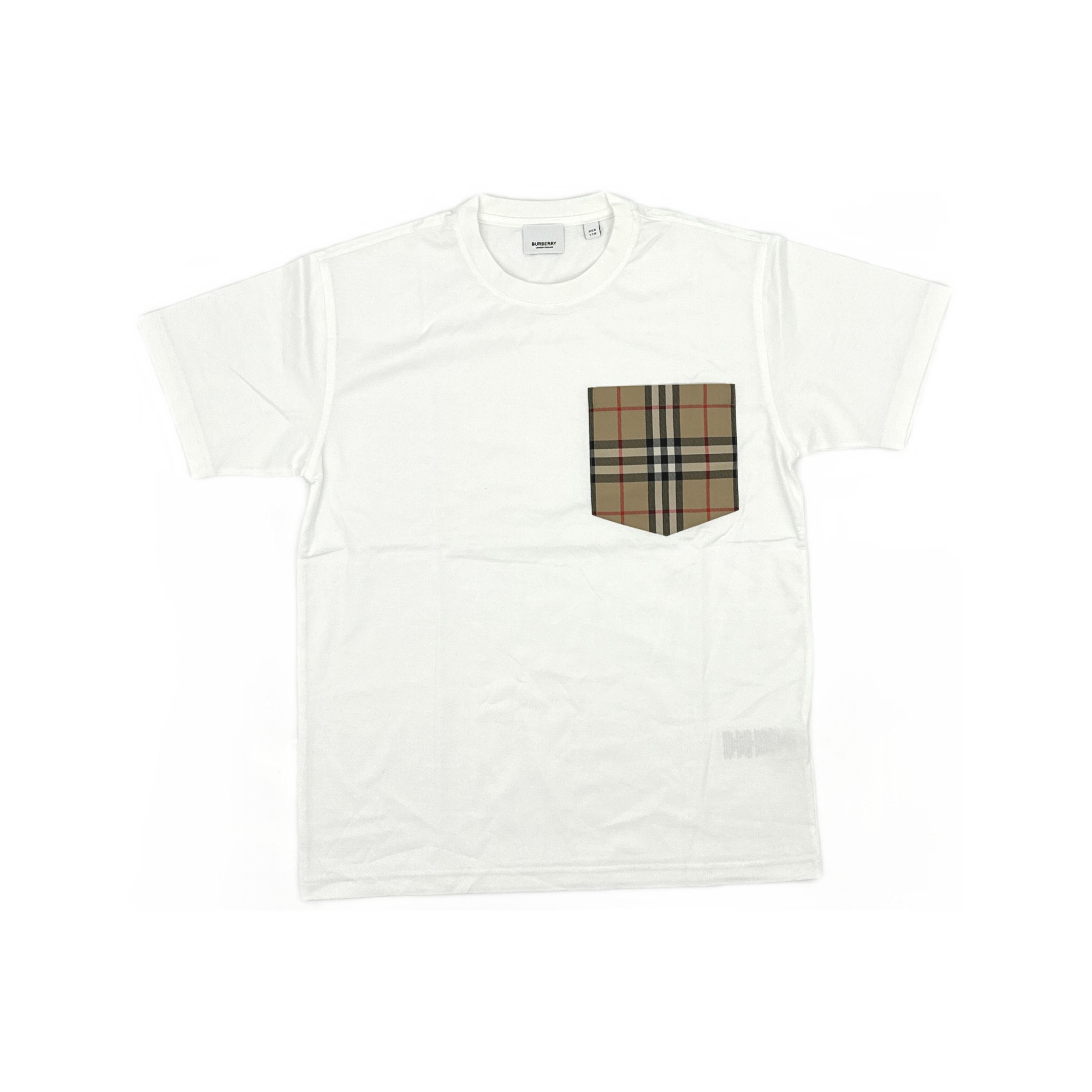 Burberry Burberry Check Pocket T-Shirt XXS Size XXS / US 00 / IT 34 - 1 Thumbnail