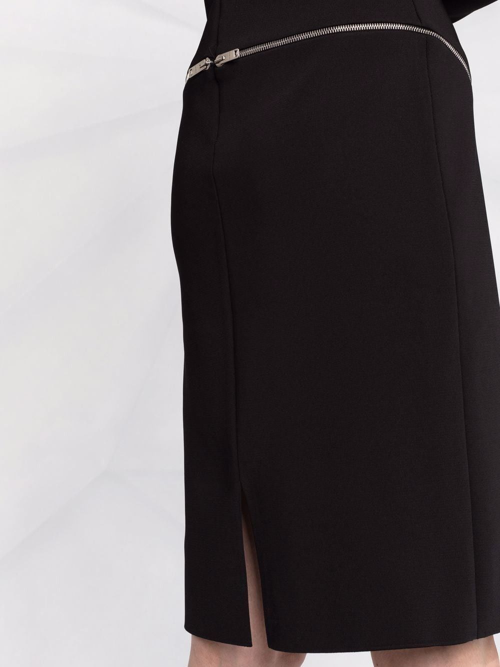 Givenchy o1y0925 Midi Dress in Black Size XS / US 0-2 / IT 36-38 - 3 Thumbnail
