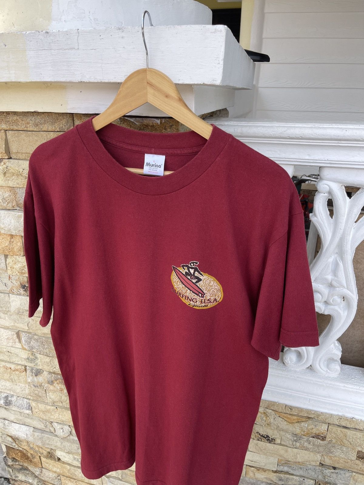 Ron Jon Surf Shop Rare🔥Vtg 90s Prima Surfing Usa Guam Murina T-Shirt Size US L / EU 52-54 / 3 - 5 Thumbnail