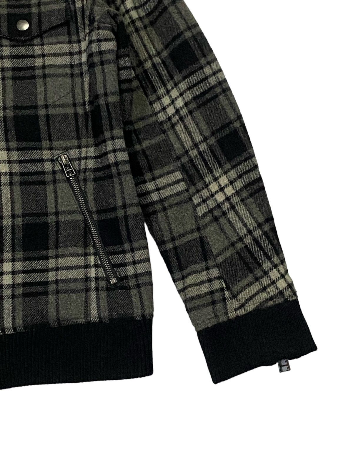 If Six Was Nine × Japanese Brand × semanticdesign SemanticDesign Checkered Wool Jacket Size US L / EU 52-54 / 3 - 14 Thumbnail