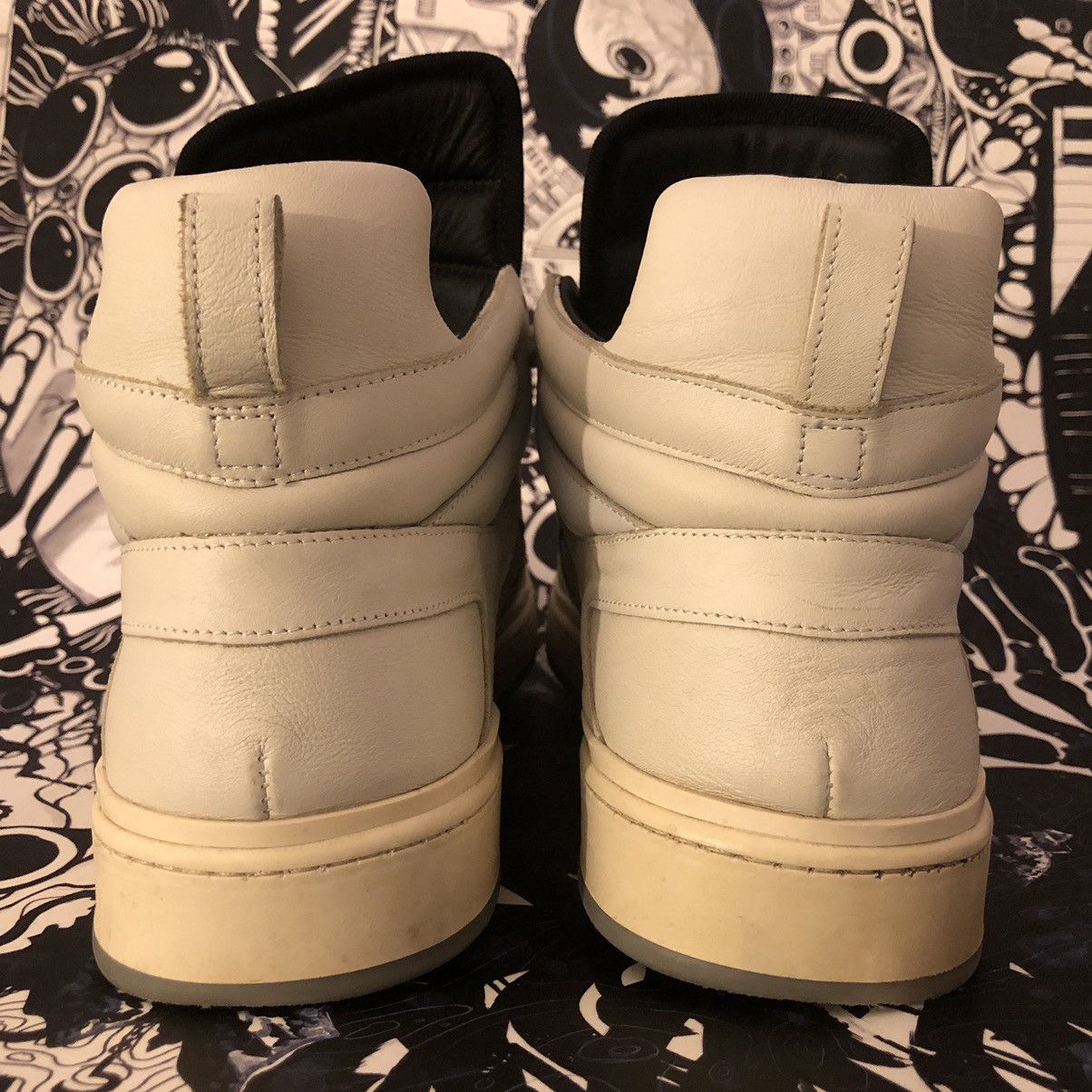 Represent Clo. Reptor Hi High Vintage White OG Size US 13 / EU 46 - 3 Thumbnail