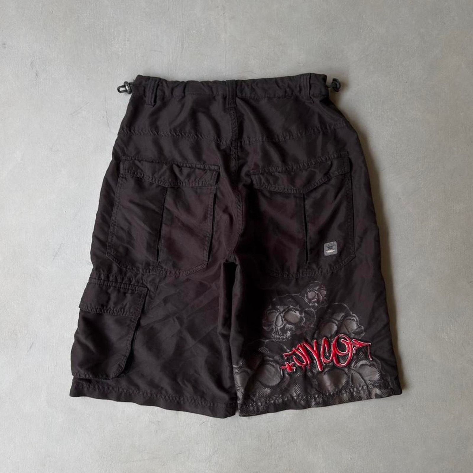 JNCO Vintage JNCO Nylon Cargo Shorts Baggy Wide Leg Skater Y2K Size US 30 / EU 46 - 2 Thumbnail