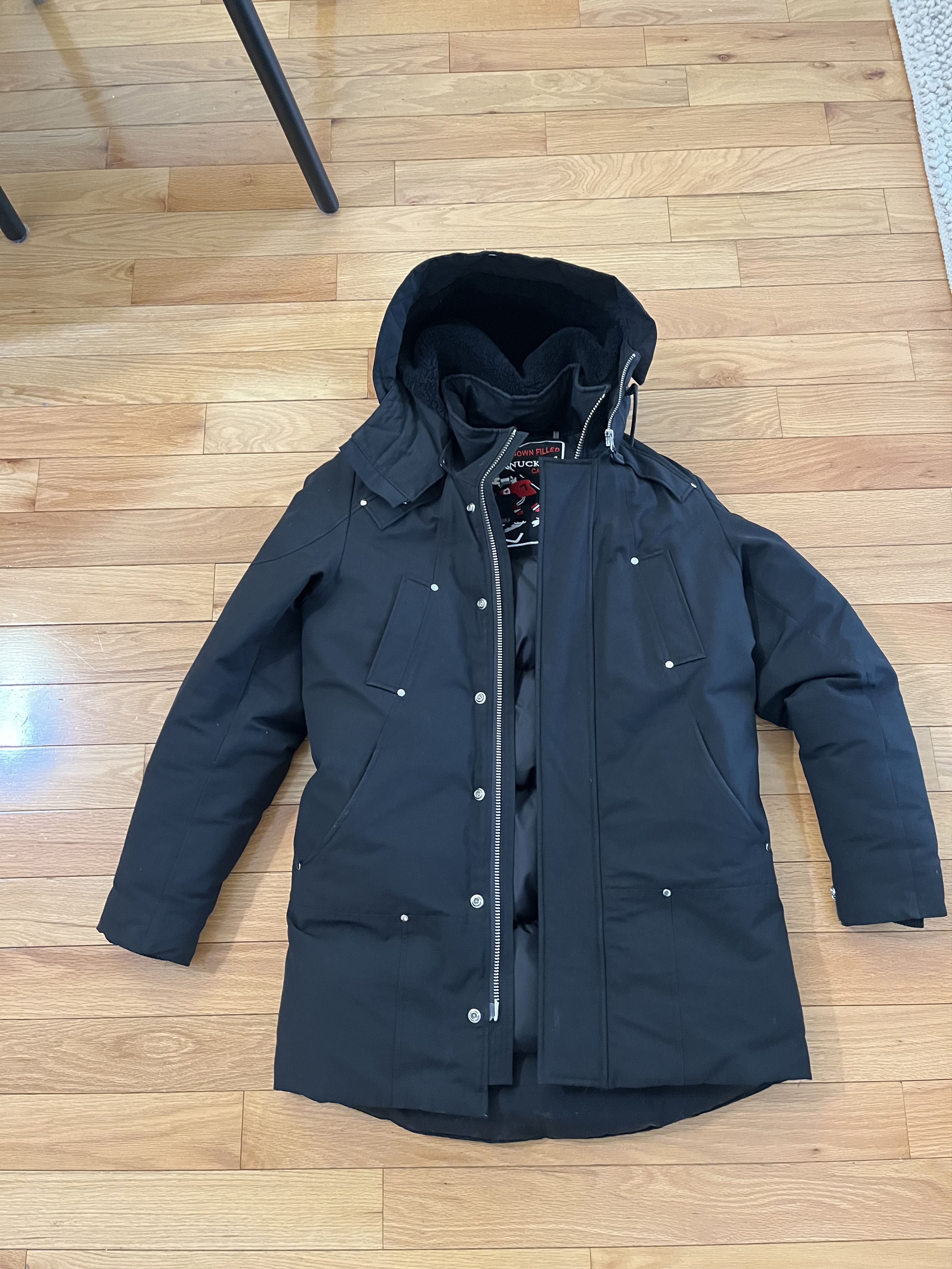 Moose Knuckles Saint-Ulric Genuine Shearling Trim Down Parka Size US M / EU 48-50 / 2 - 2 Thumbnail