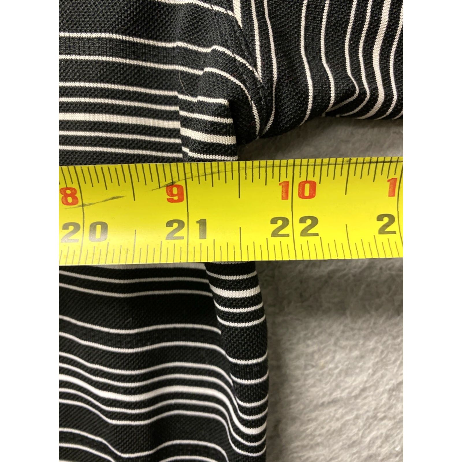 Nike Nike Polo Shirt Adult Large Black White Stripes DriFit Golf Mens /39-82 Size US L / EU 52-54 / 3 - 5 Thumbnail