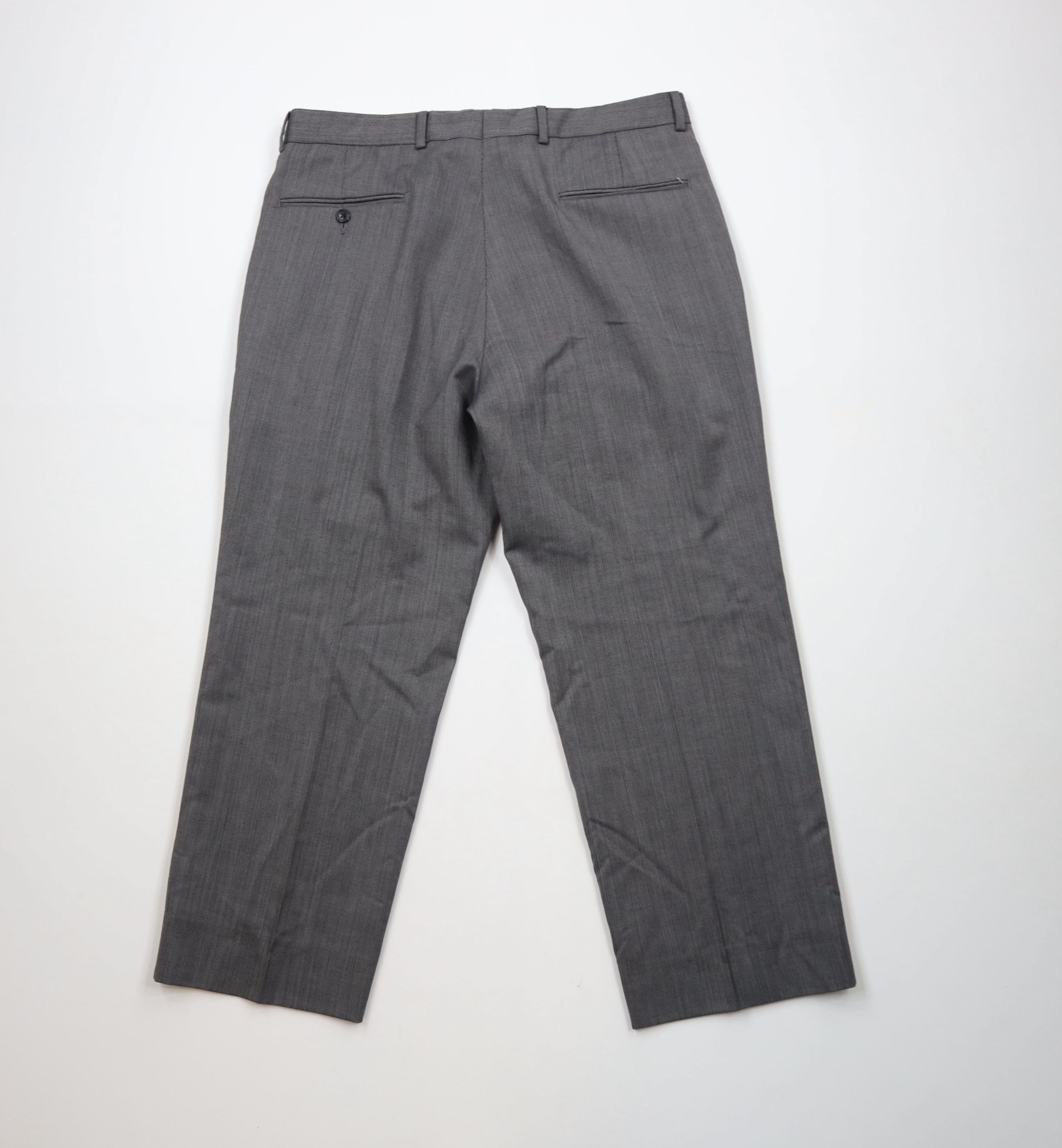 Vintage Vintage 90s Streetwear Wool Blend Wide Leg Chino Pants Size US 36 / EU 52 - 9 Thumbnail