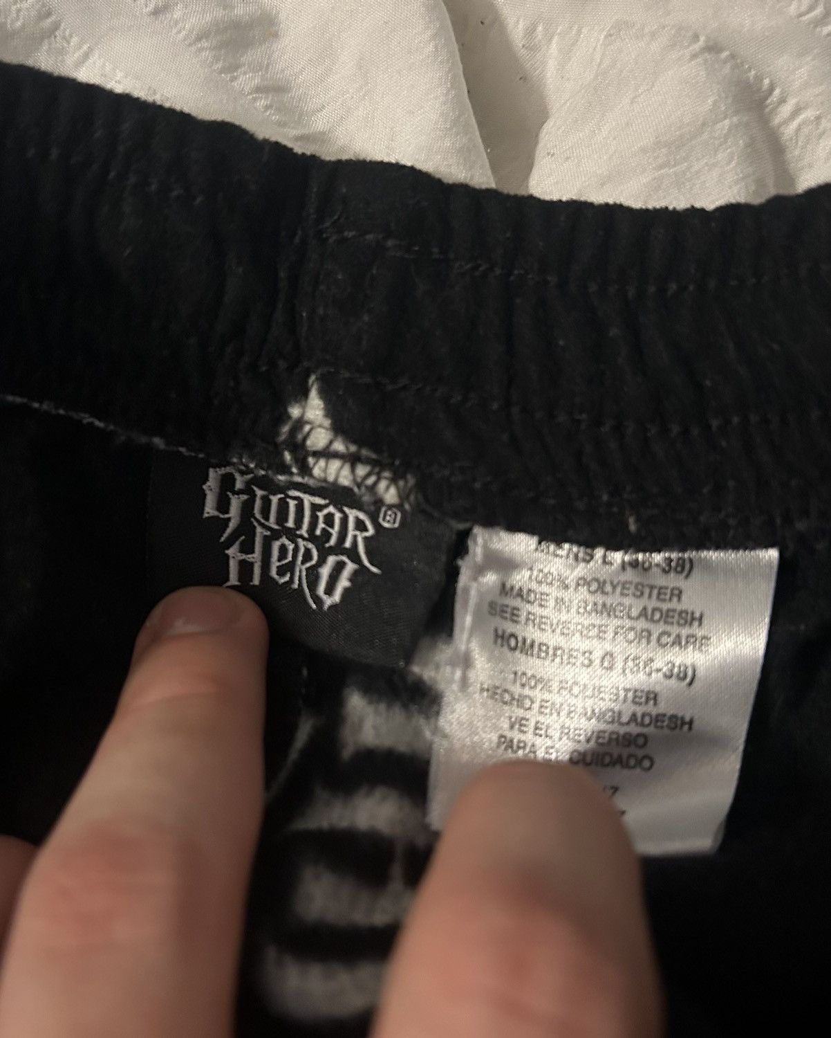 Vintage 2008 Guitar Hero Pajama Pants Size US 34 / EU 50 - 3 Thumbnail