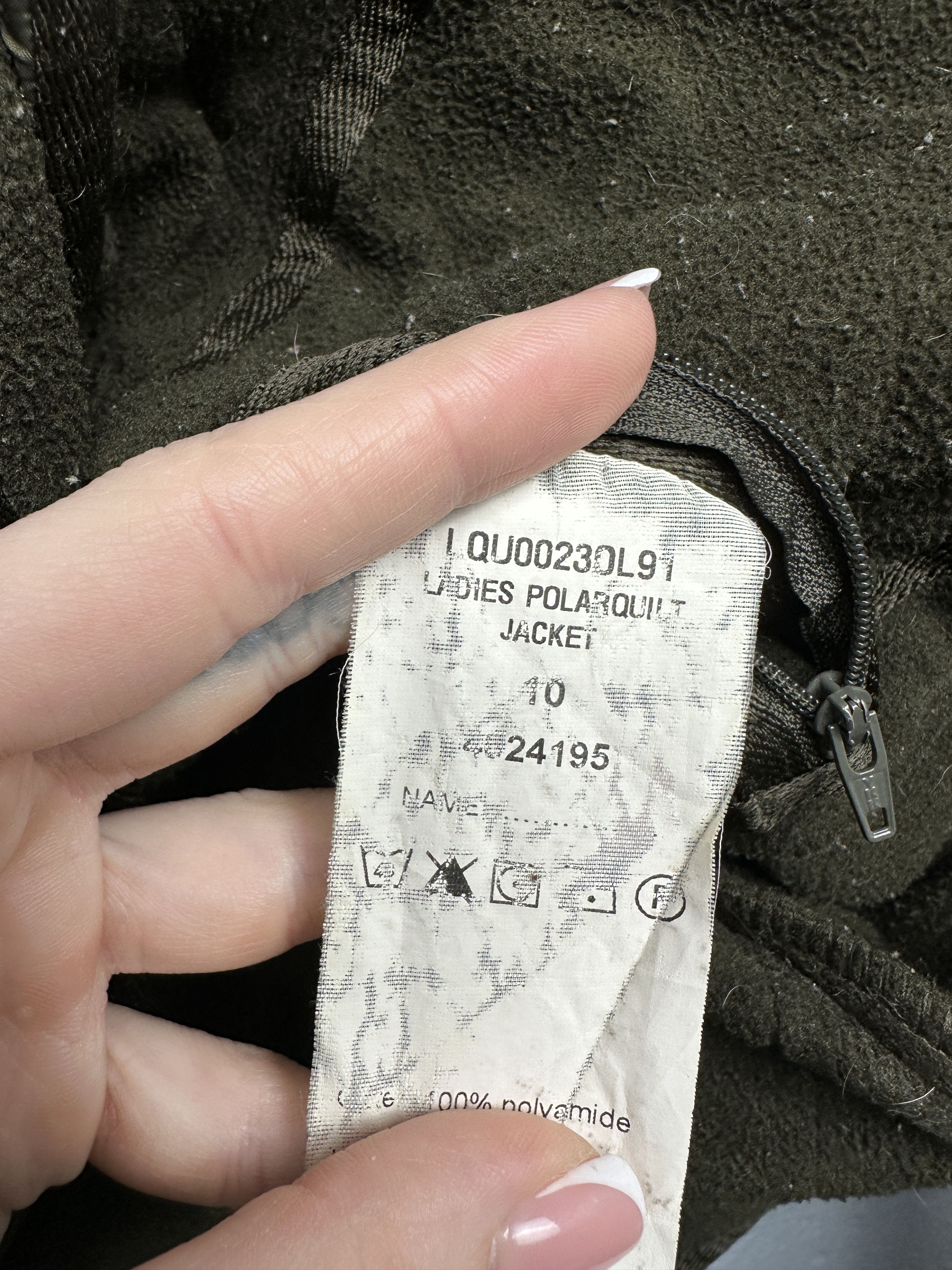 Barbour × Vintage Barbour Womens Vintage Polarquilt Quilted Jacket Size M / US 6-8 / IT 42-44 - 6 Thumbnail