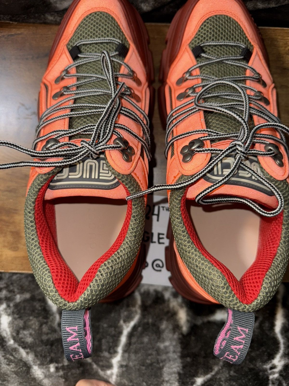 Gucci Gucci Flashtrek Reflective Orange Size10 Size US 10 / EU 43 - 8 Thumbnail
