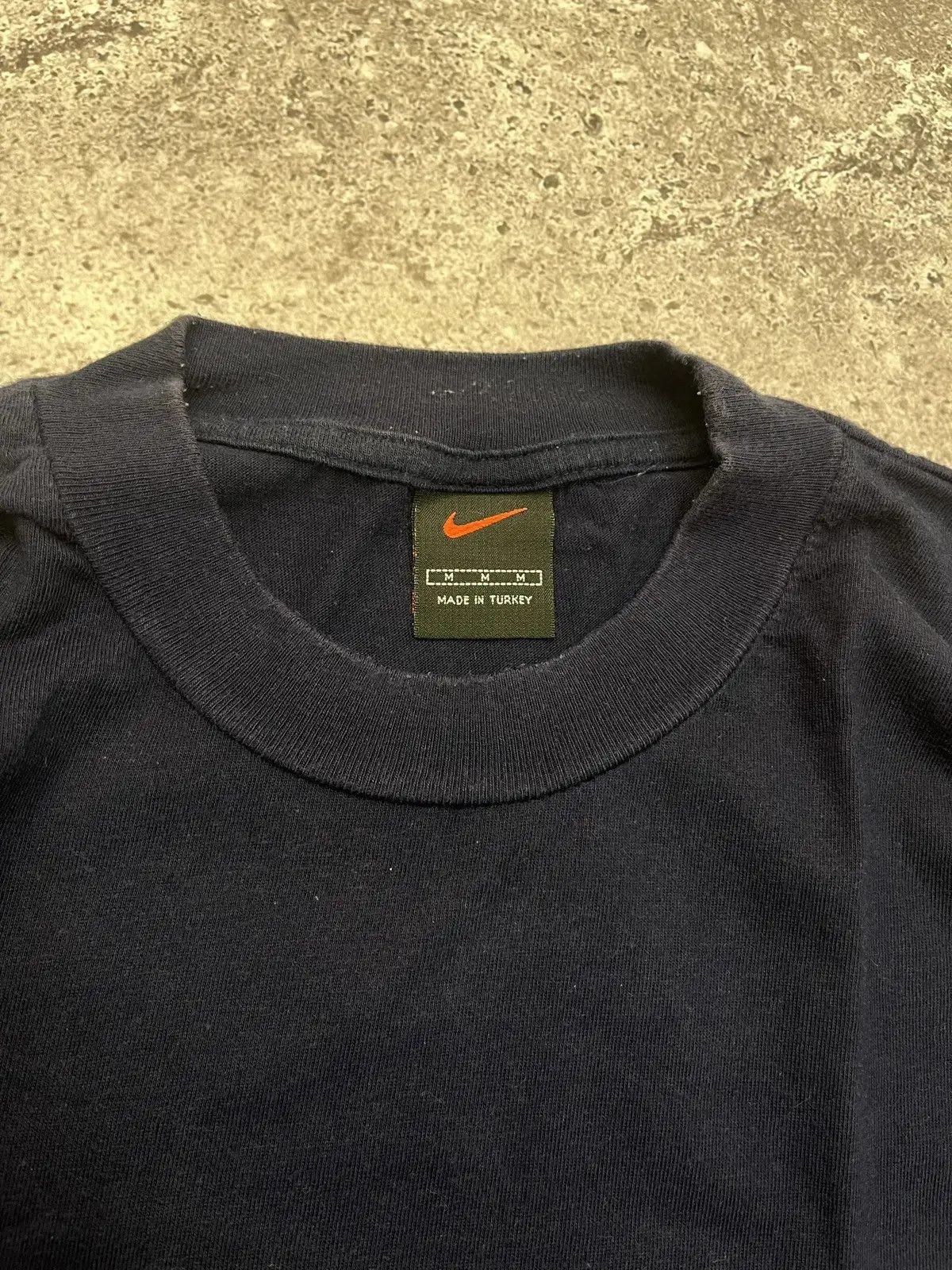 Nike Nike Vintage Blue Mini Swoosh Medium T Shirt Size US M / EU 48-50 / 2 - 4 Thumbnail