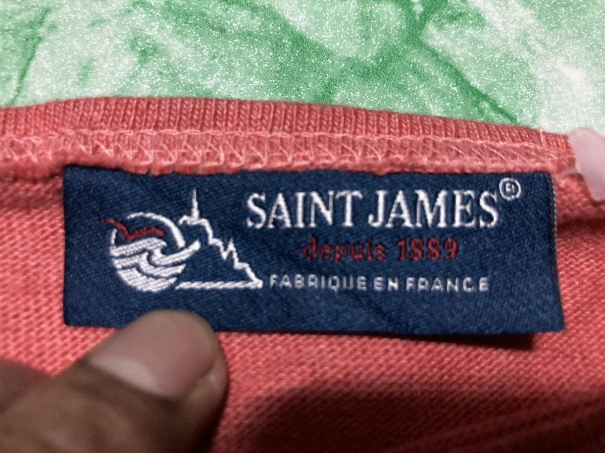 Designer × Saint James Vintage Saint James T-shirt Long sleeve Size S / US 4 / IT 40 - 3 Thumbnail