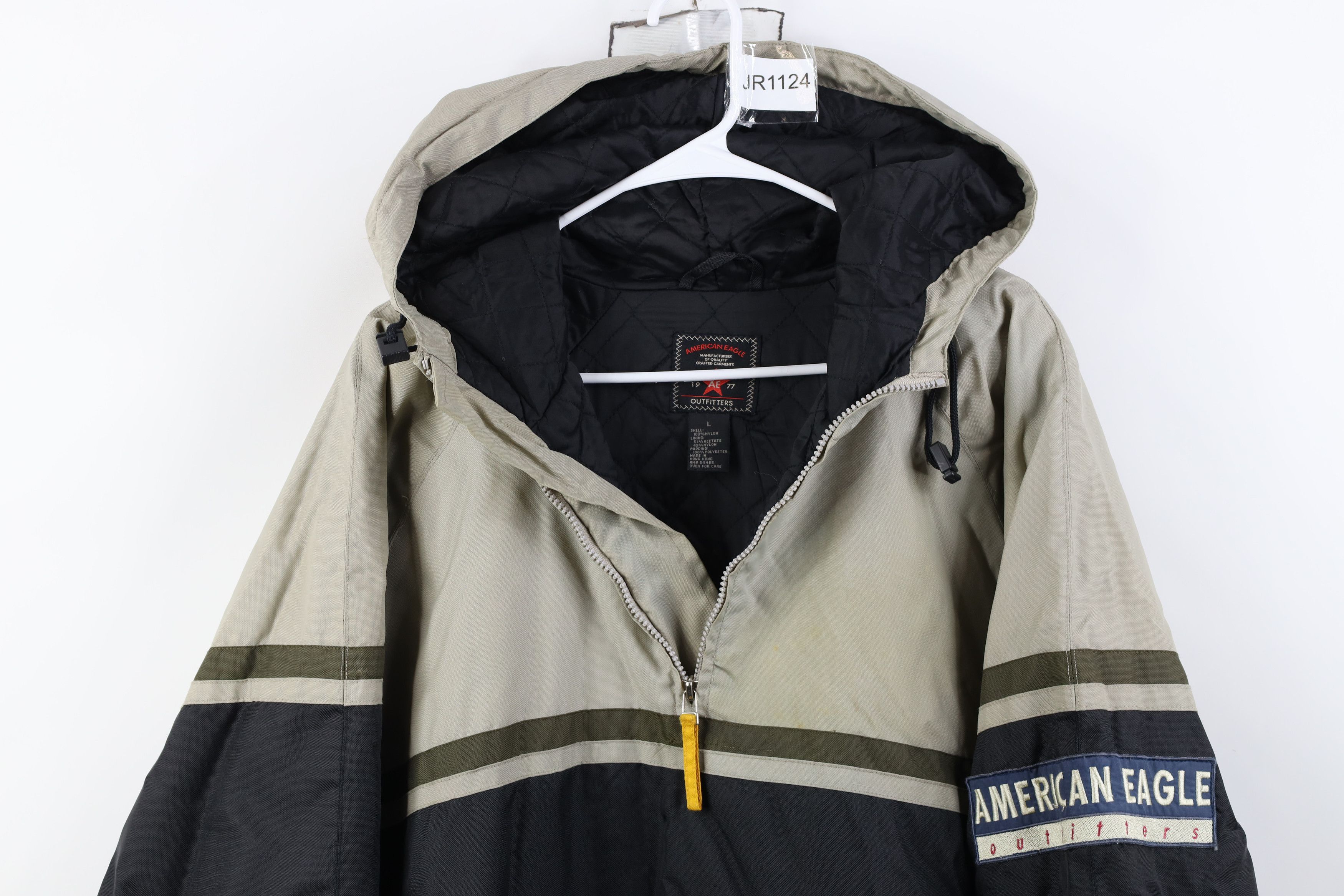 American Eagle Outfitters Vintage 90s American Eagle Outfitters Hooded Anorak Jacket Size US L / EU 52-54 / 3 - 2 Thumbnail