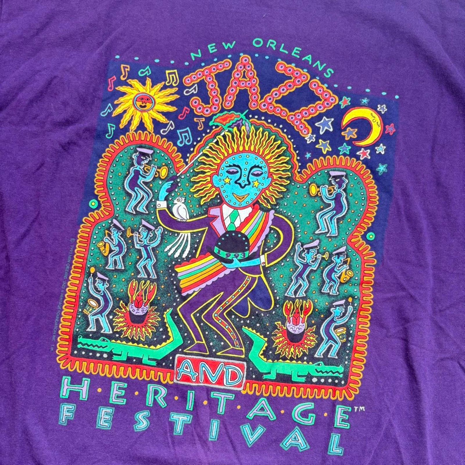 & Other Stories Vintage New Orleans Jazz & Heritage Graphic Tee Size US XL / EU 56 / 4 - 2 Thumbnail