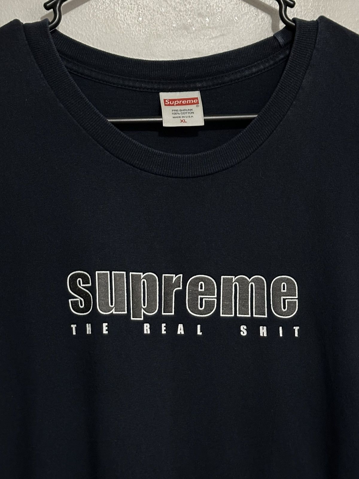 Supreme Supreme The Real Shit Long Sleeve Tee Size US XL / EU 56 / 4 - 2 Thumbnail