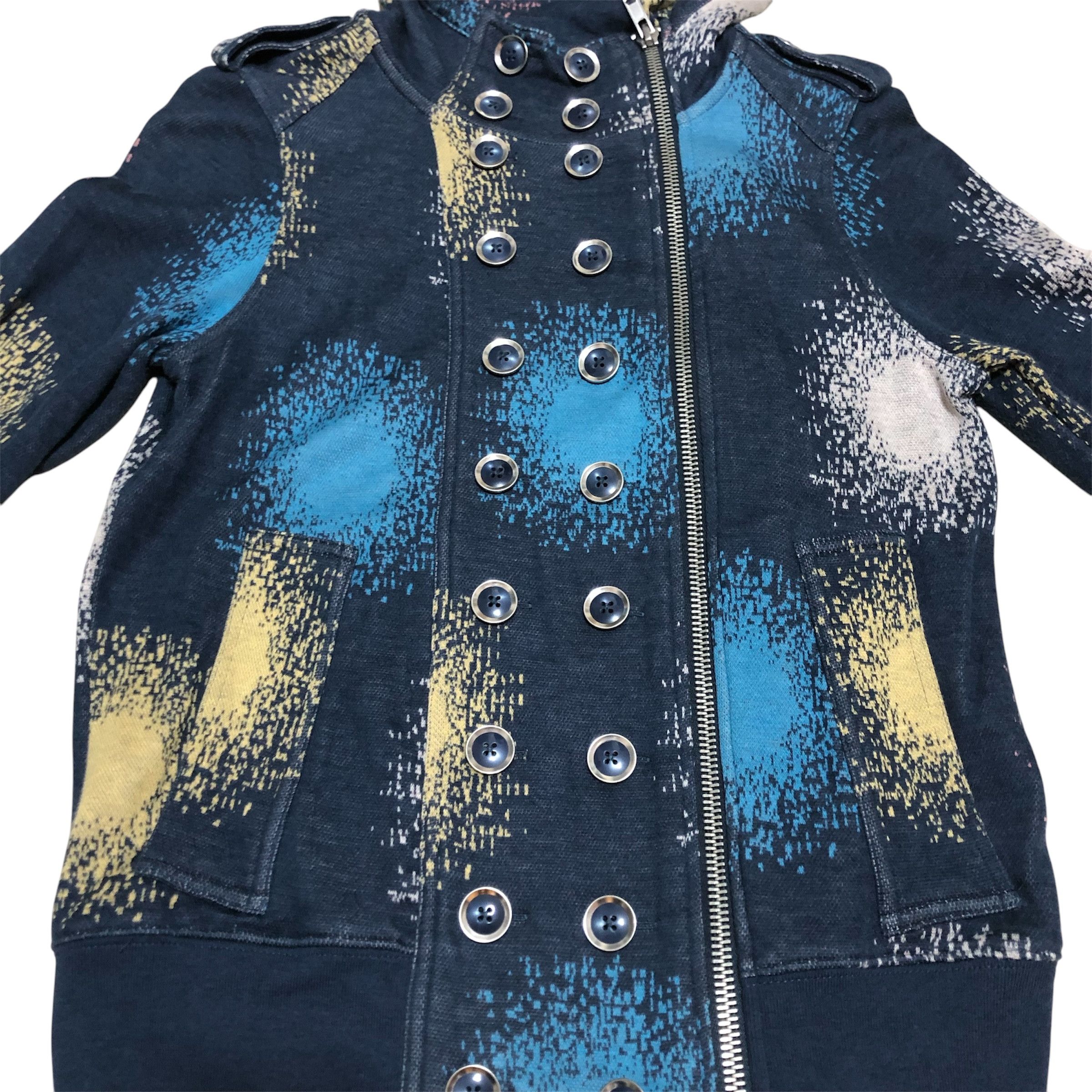 Marc by Marc Jacobs Aubrey plaza Marc Jacobs Hoodie Paint Extra Small XS Size M / US 6-8 / IT 42-44 - 3 Thumbnail
