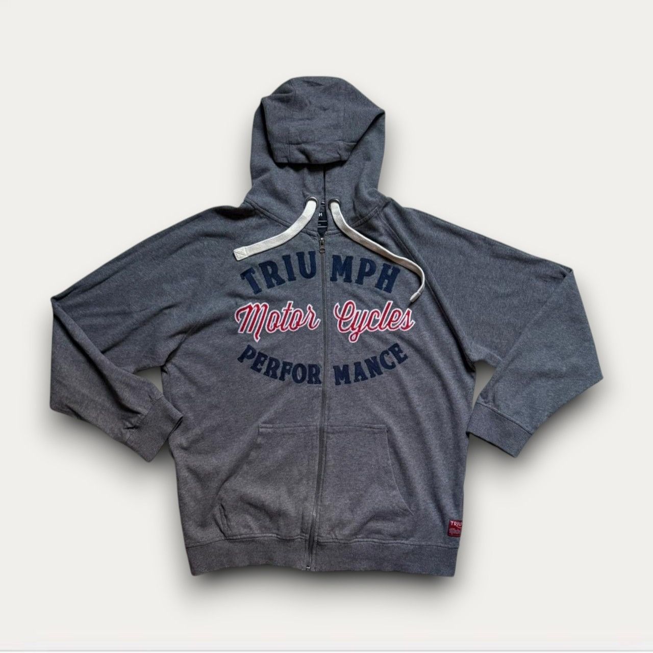 Harley Davidson Triumph Motorcycles Performance Full Zip Hoodie Size US XL / EU 56 / 4 - 1 Thumbnail