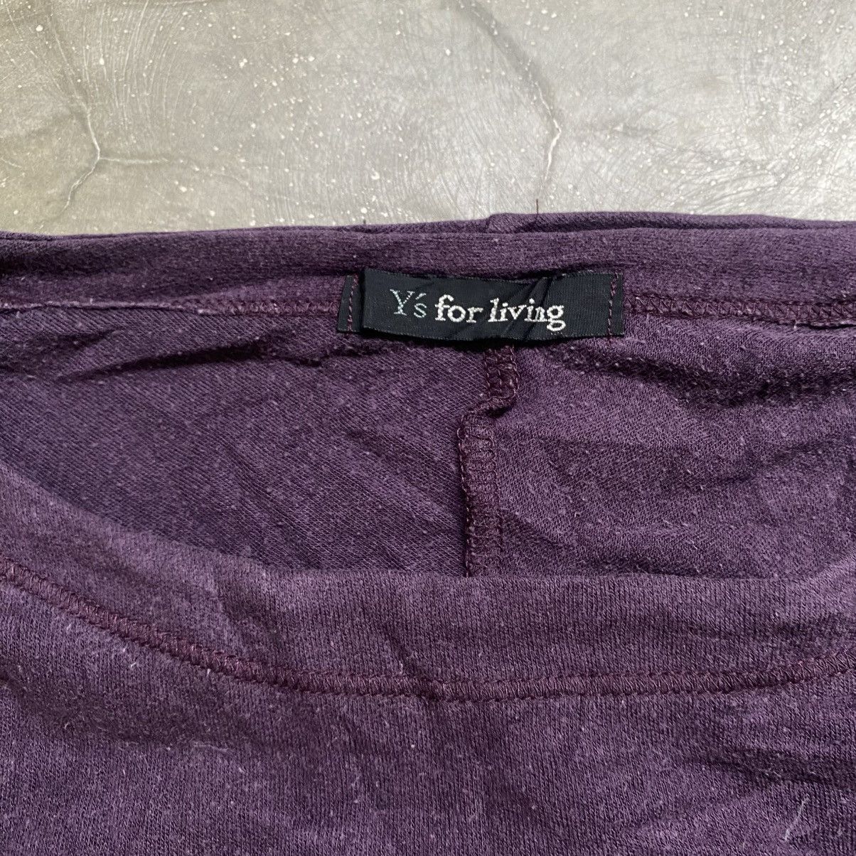 Y's Y's For Living By Yohji Yamamoto Dress Purple Size L / US 10 / IT 46 - 9 Thumbnail