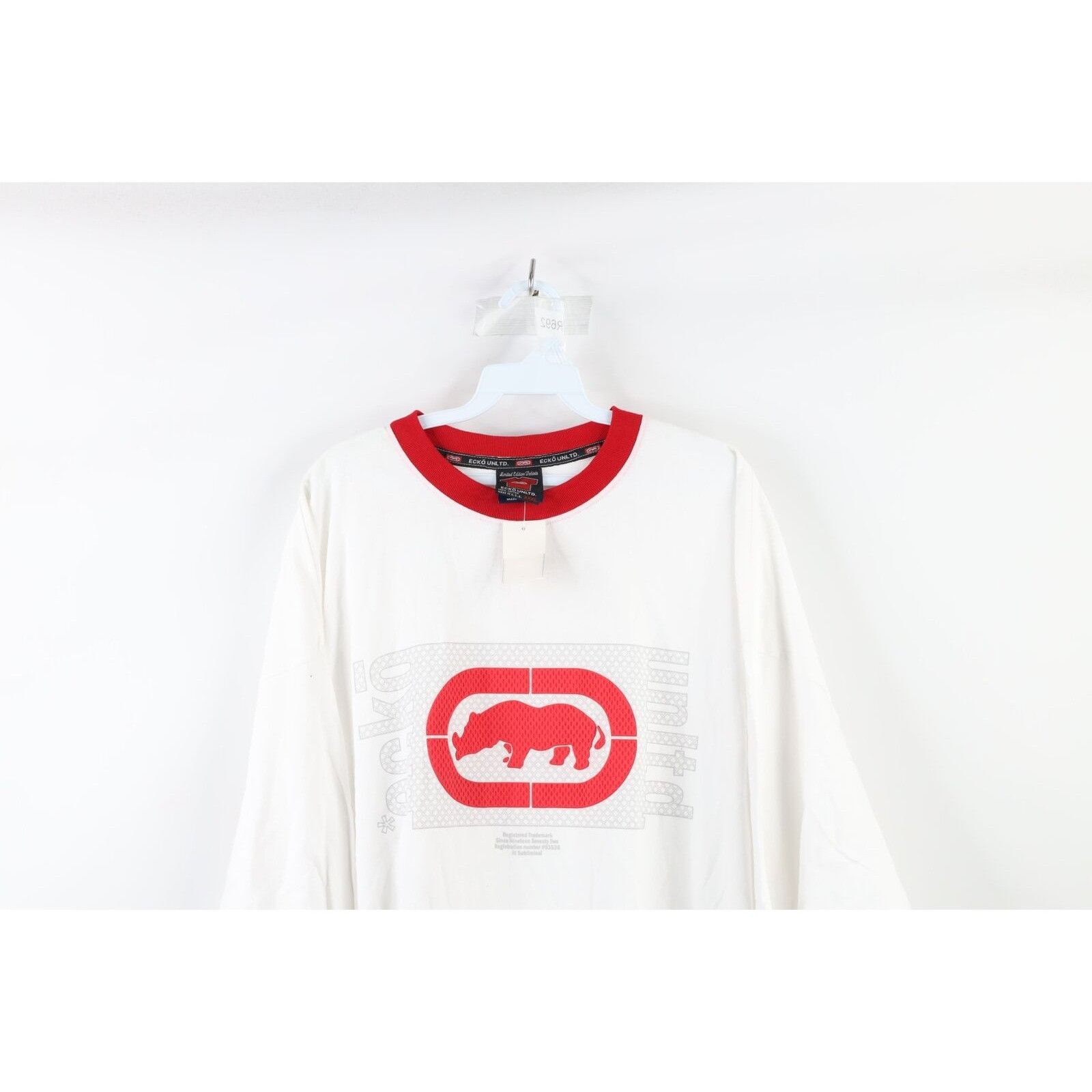 Ecko Unltd. × Vintage NOS Vintage 90s Ecko Baggy Fit Long Sleeve T-Shirt 3XL Size US XXL / EU 58 / 5 - 2 Thumbnail