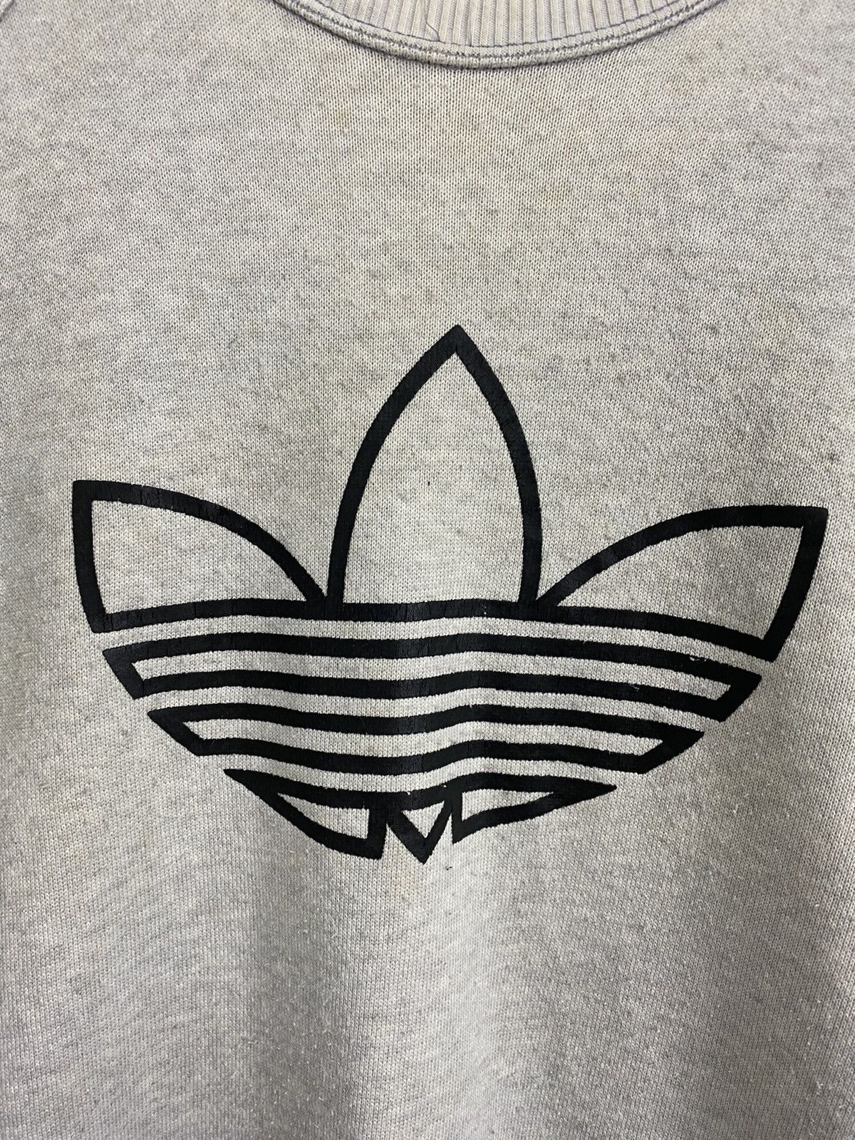 Adidas × Vintage Vintage Adidas big logo sweatshirt Size US M / EU 48-50 / 2 - 10 Thumbnail