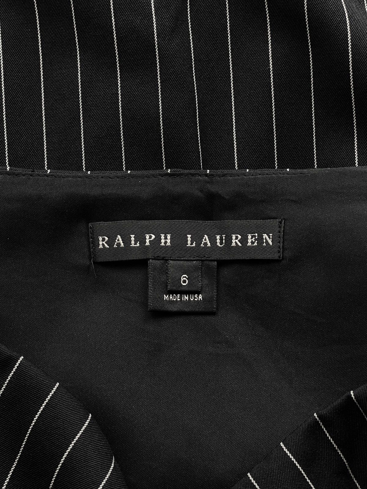 Ralph Lauren Ralph Lauren Wool Midi Skirt Black School Striped USA 6(S-M) Size 28" / US 6 / IT 42 - 7 Thumbnail