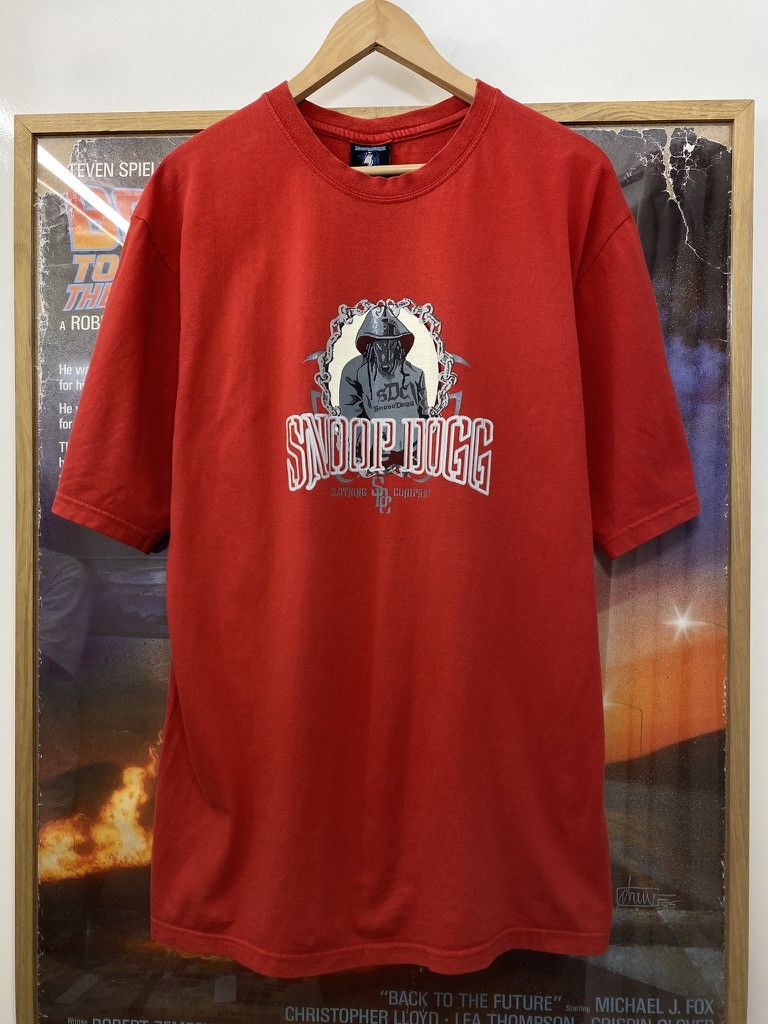 Snoop Dogg 00s Vintage Snoop Dogg Clothing Company Portrait Photo Tee Size US XL / EU 56 / 4 - 1 Thumbnail