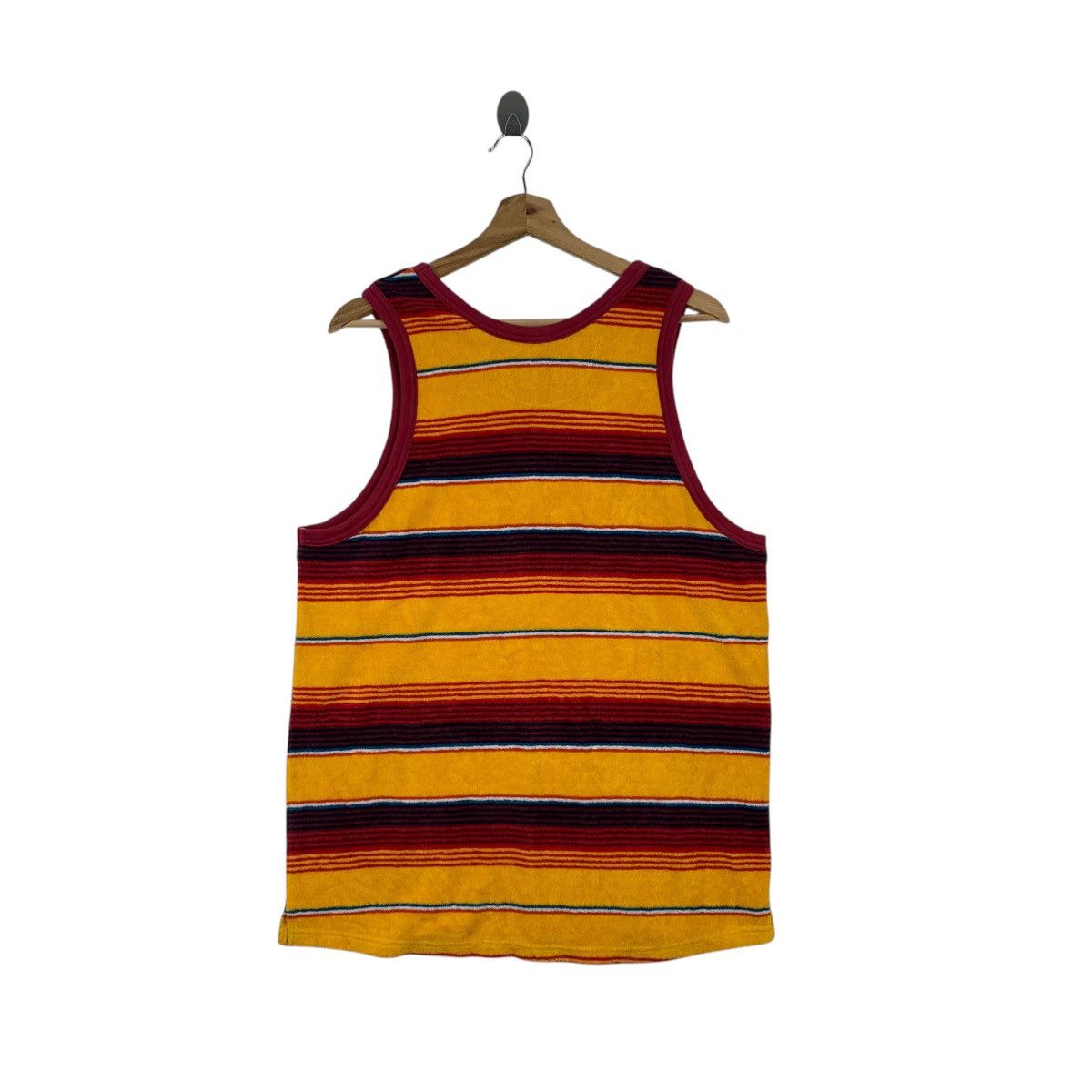 Japanese Brand MACKDADDY Japanese Brand Designer Casualwear Stripes Singlet Size US L / EU 52-54 / 3 - 2 Thumbnail