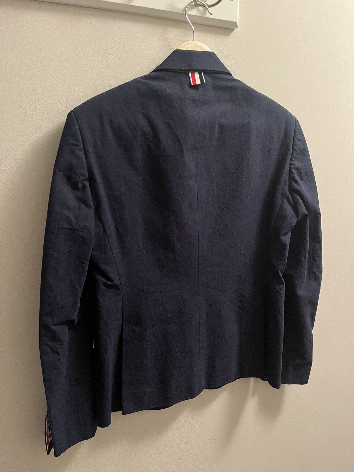 Thom Browne Thom Browne Navy Blazer SIZE 1 Size 46S - 2 Thumbnail
