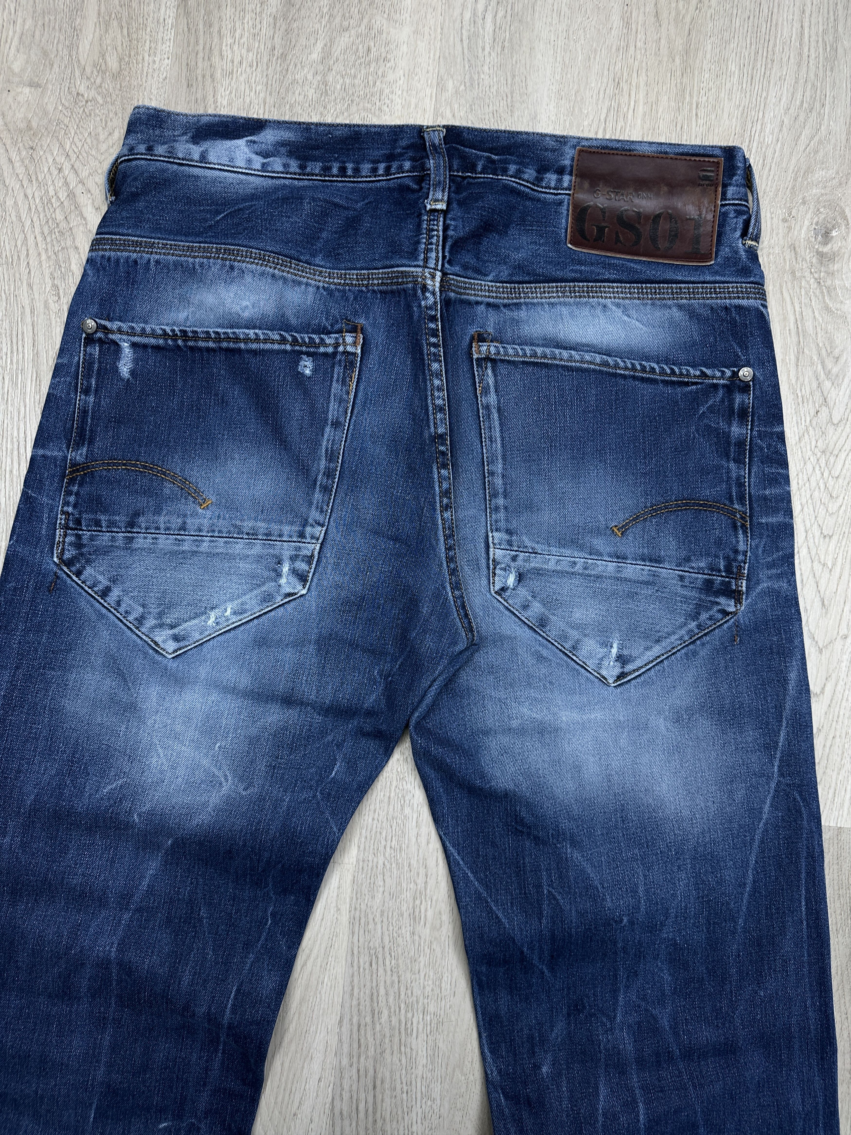 G-Star G Star Raw Mens New Radar Low Loose Denim Pants Jeans Size US 32 / EU 48 - 2 Thumbnail