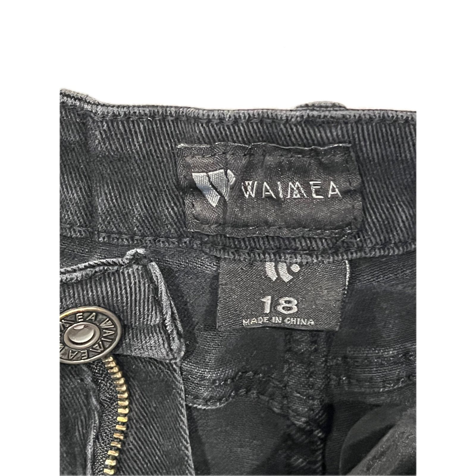 Waimea Waimea Black Skinny Jeans Womans 18 Regular Size 40" / US 18 - 3 Thumbnail