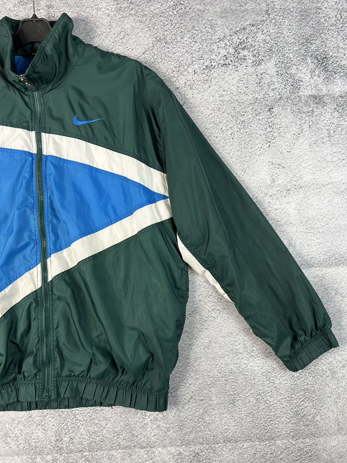 Nike × Vintage Vintage Nike big swoosh logo full zip Size US M / EU 48-50 / 2 - 3 Thumbnail