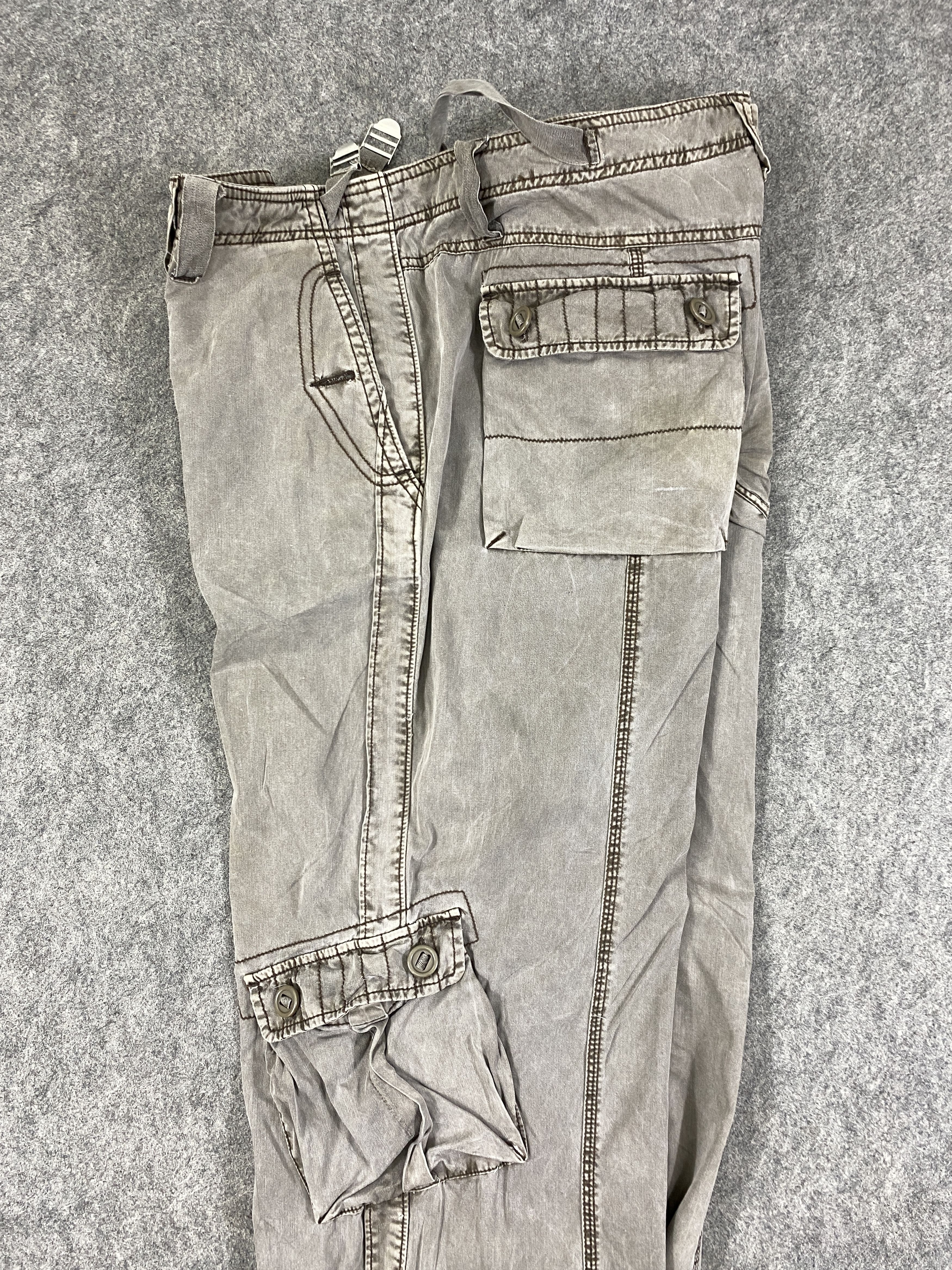 Japanese Brand Vintage Japanese Parachute Multi Pocket Pants -CP294 Size US 38 / EU 54 - 4 Thumbnail
