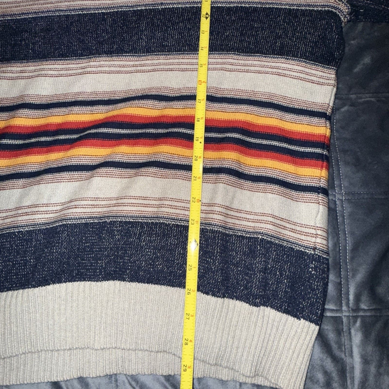 Other Sun + Stone Sweater multi color XL Preppy Cabin Core Ski EUC Size US XL / EU 56 / 4 - 9 Thumbnail