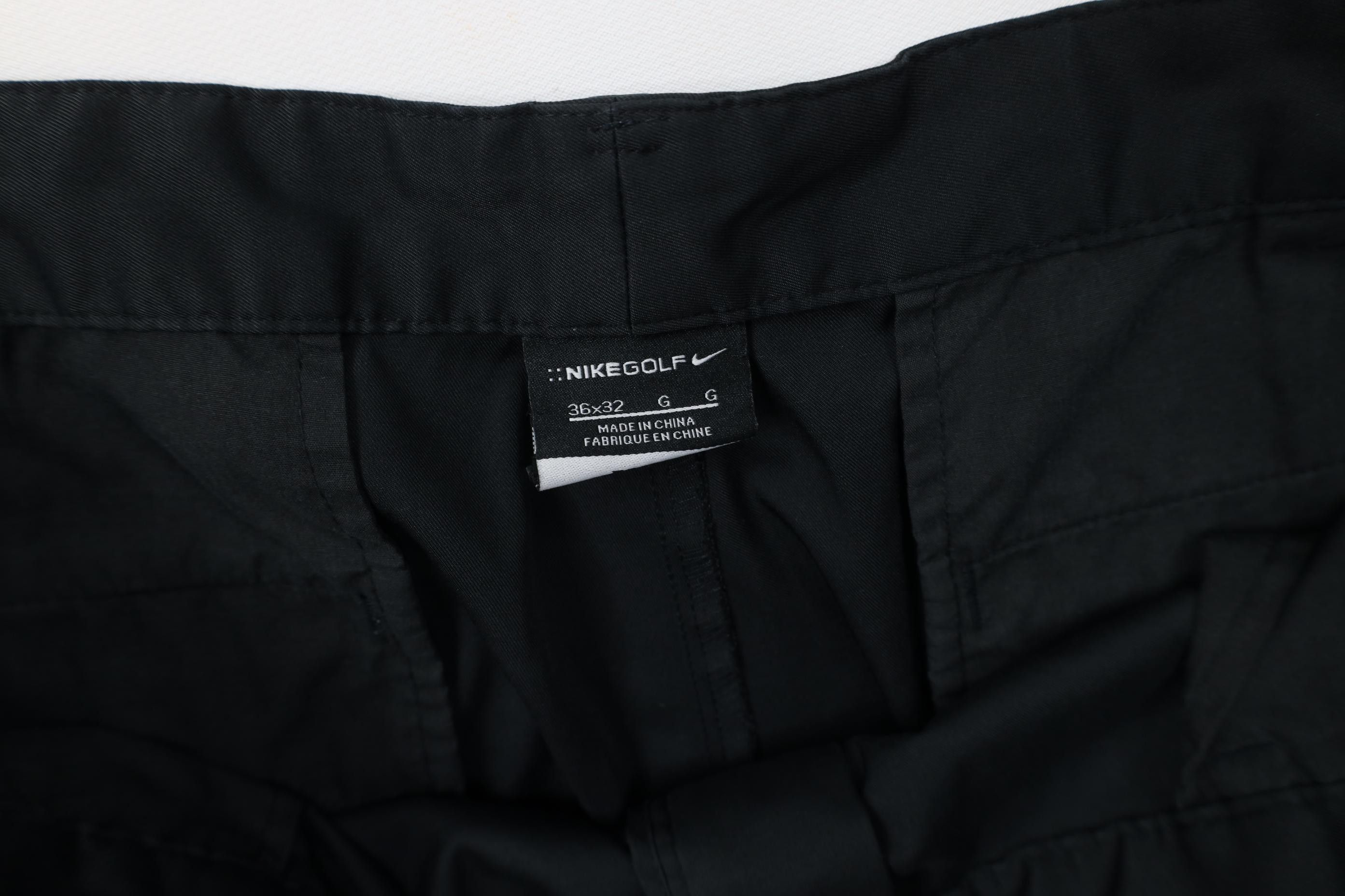 Nike Vintage Y2K Nike Golf Performance Wide Leg Chino Pants Black Size US 36 / EU 52 - 9 Thumbnail