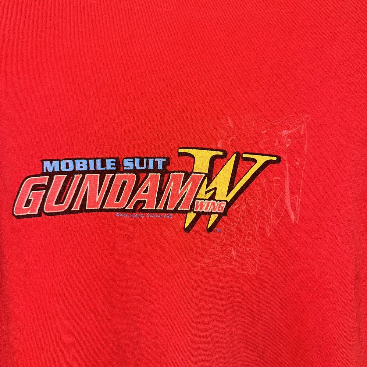 Anime × Other Gundam Wing Mobile Suit Red T Shirt Vintage Size US L / EU 52-54 / 3 - 2 Thumbnail