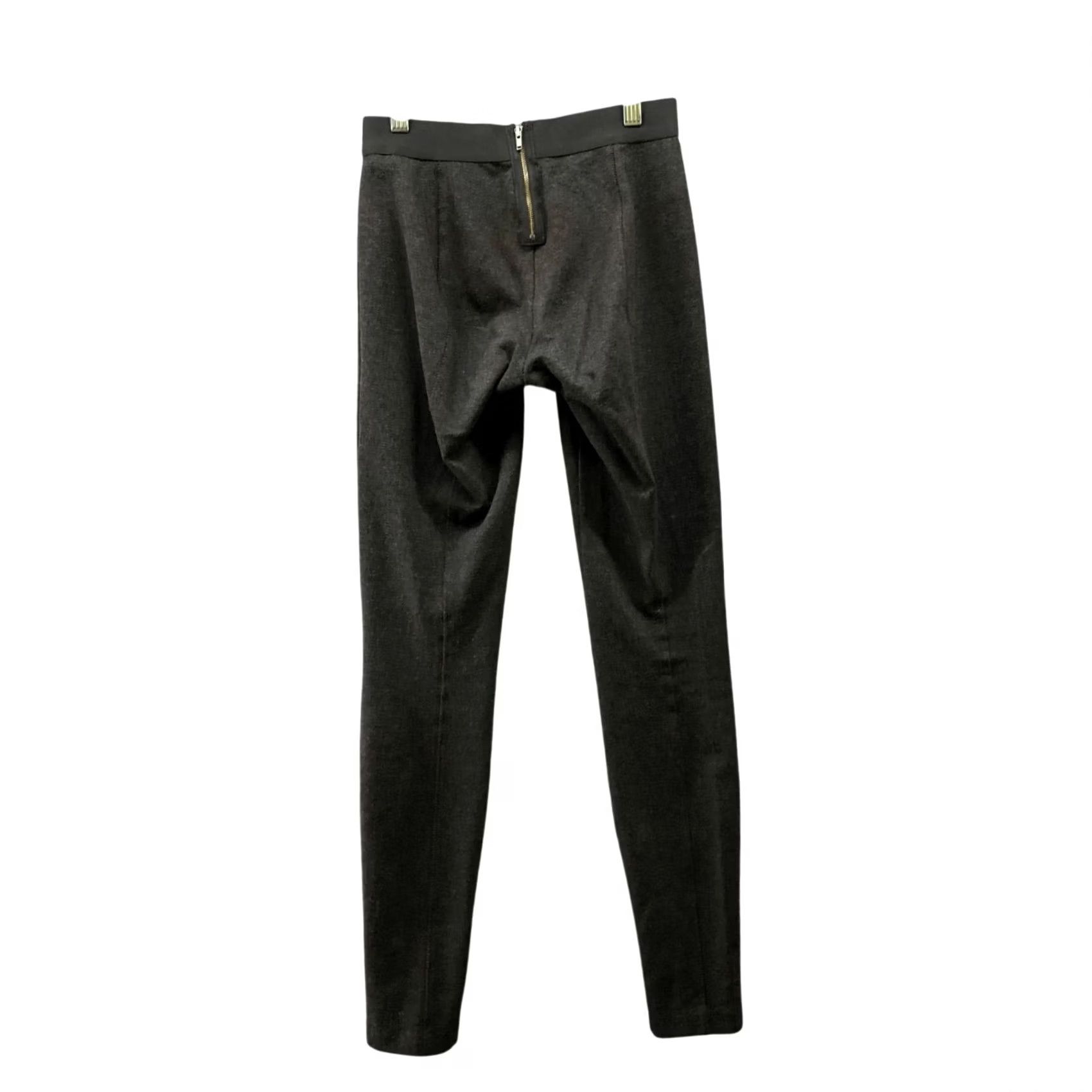 J.Crew J. Crew Legging Trouser Pant Womens 0R Gray Zip Back Elastic Waist Skinny Ponte Dress Pants Mens? Size 25" / US 0 / IT 36 - 2 Thumbnail