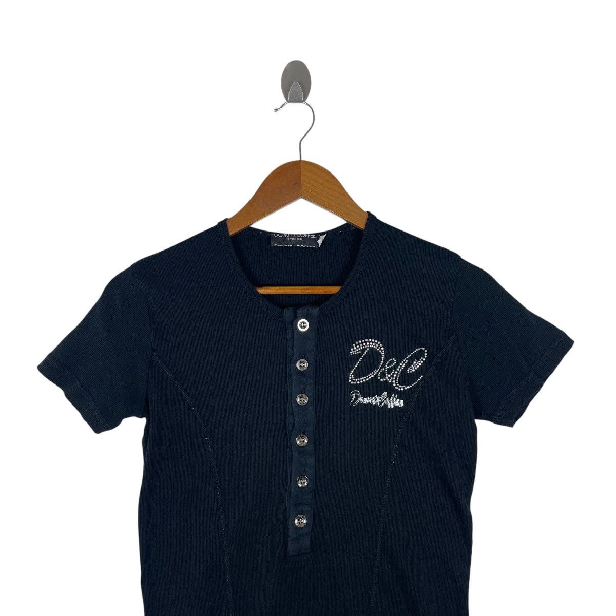 BUFFALO BOBS × Japanese Brand BUFFALO BOBS Japan Donut and Coffee Stretch Tee Shirt Size XS / US 0-2 / IT 36-38 - 2 Thumbnail